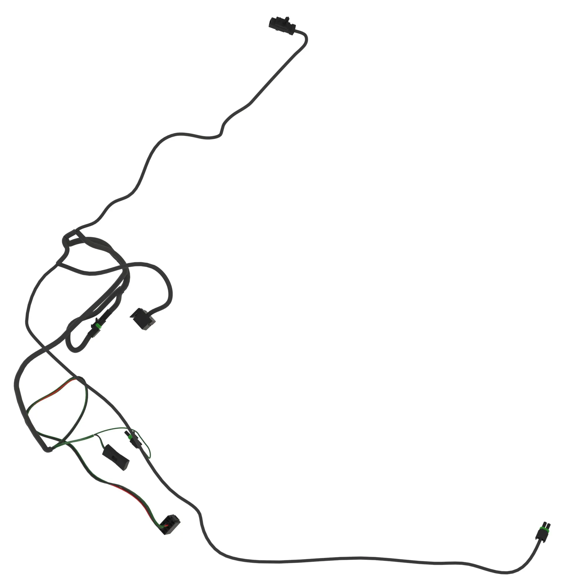 HARNESS, SELECTIVE FLOW HARNESS, OPERATOR STATION