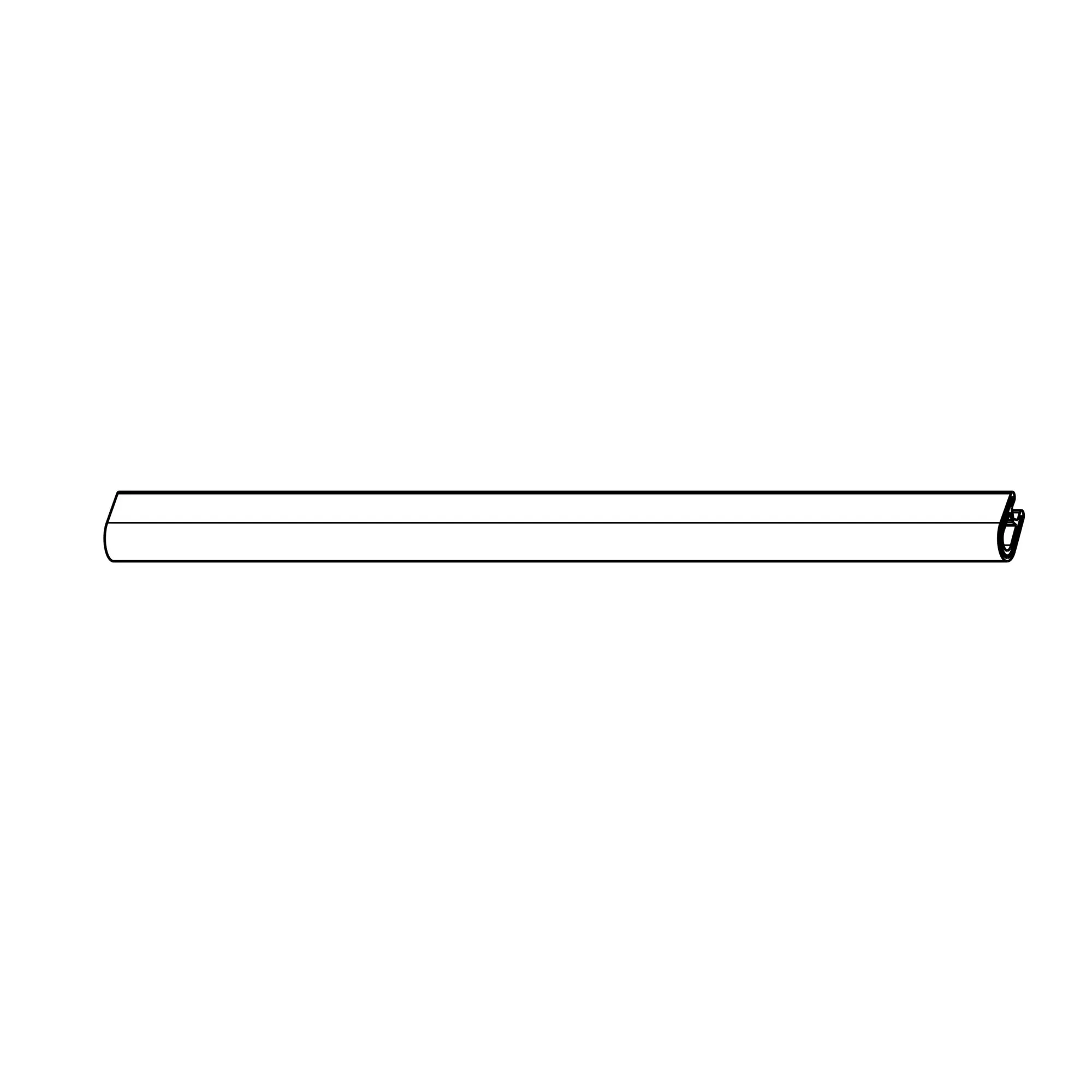 John Deere Edge Protector Weatherstrip, Length 190 mm - L214539