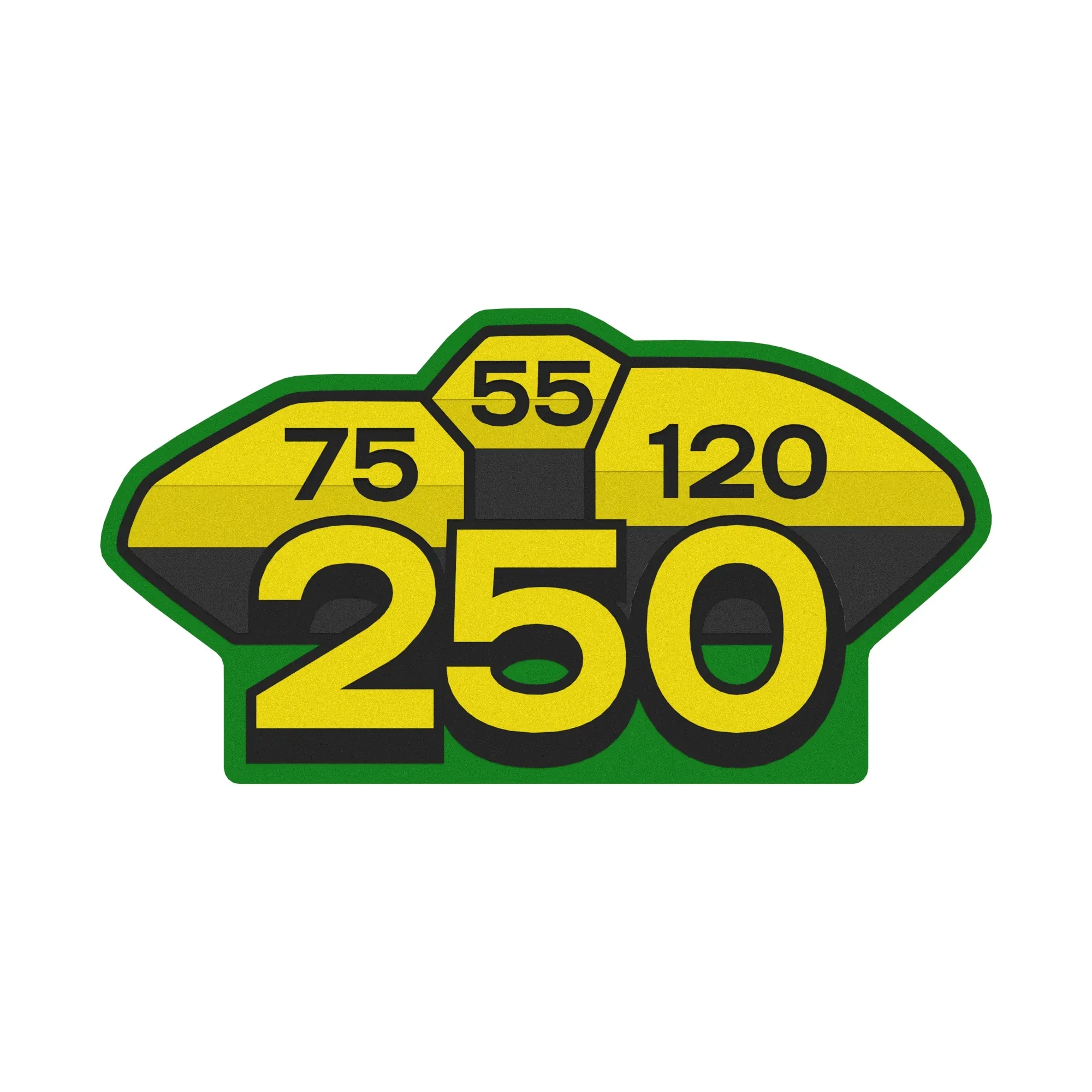 John Deere 250 Bushel Cart, Decal - A72035