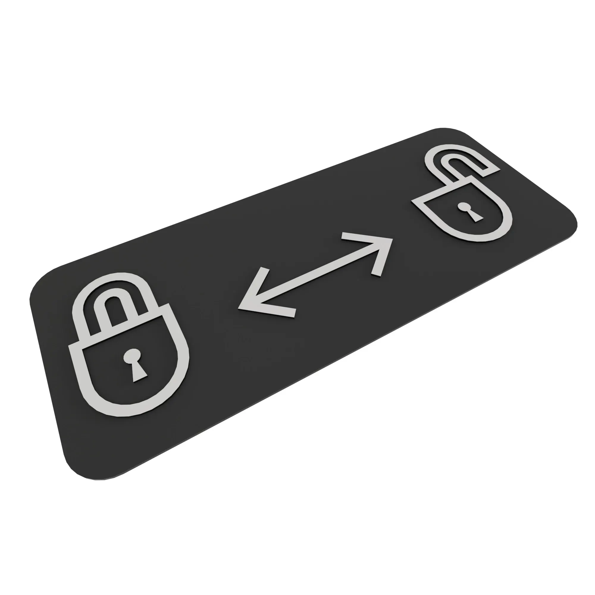John Deere Lockout Label - LVU34705