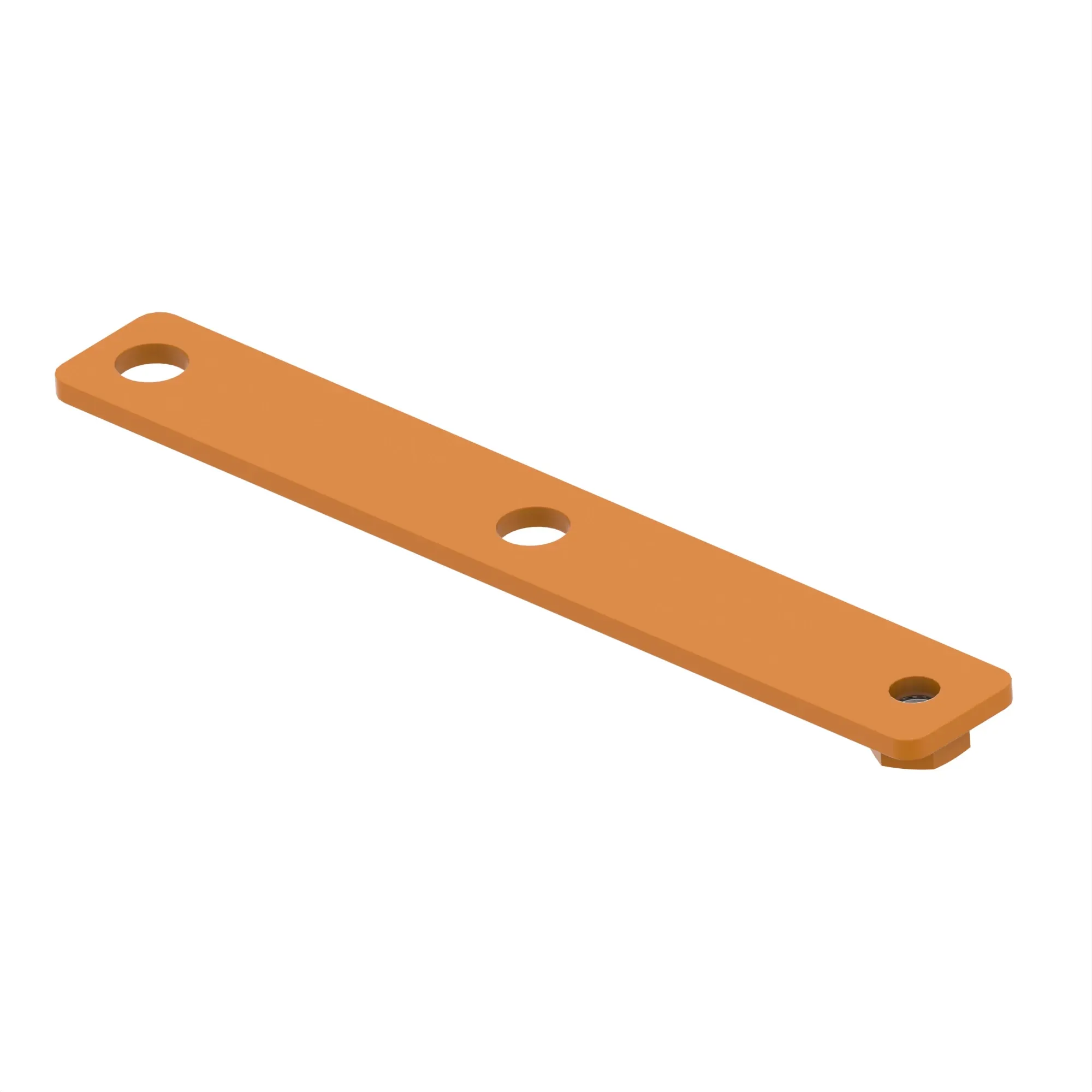 BRACKET, BLOCK CLAMP BACKING PLATE