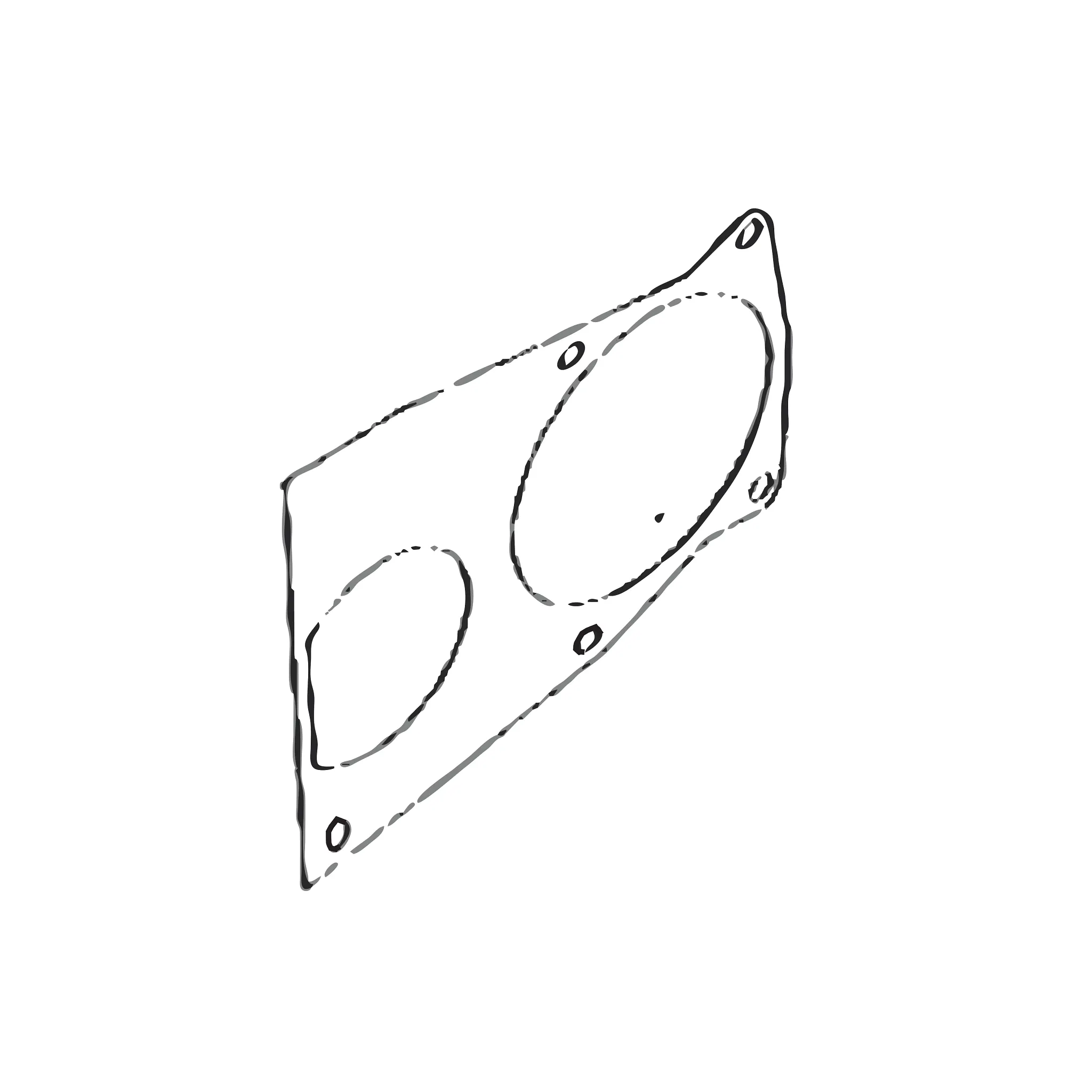 John Deere Gasket - M3159T