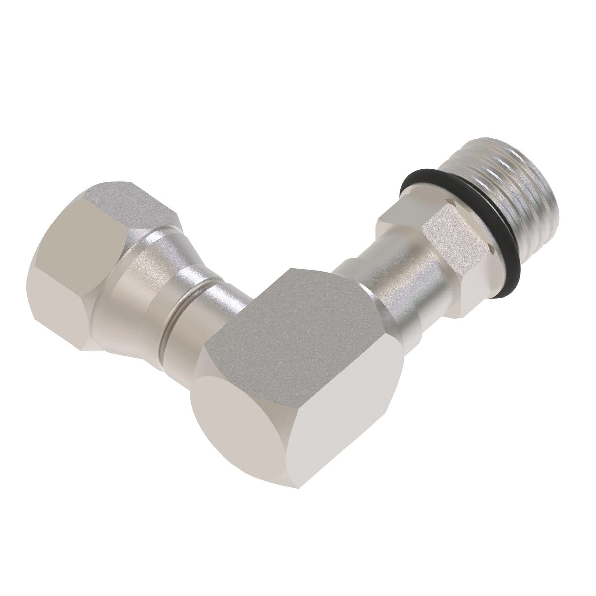 John Deere 90 Degree Swivel Elbow Adapter Fitting - AN240698