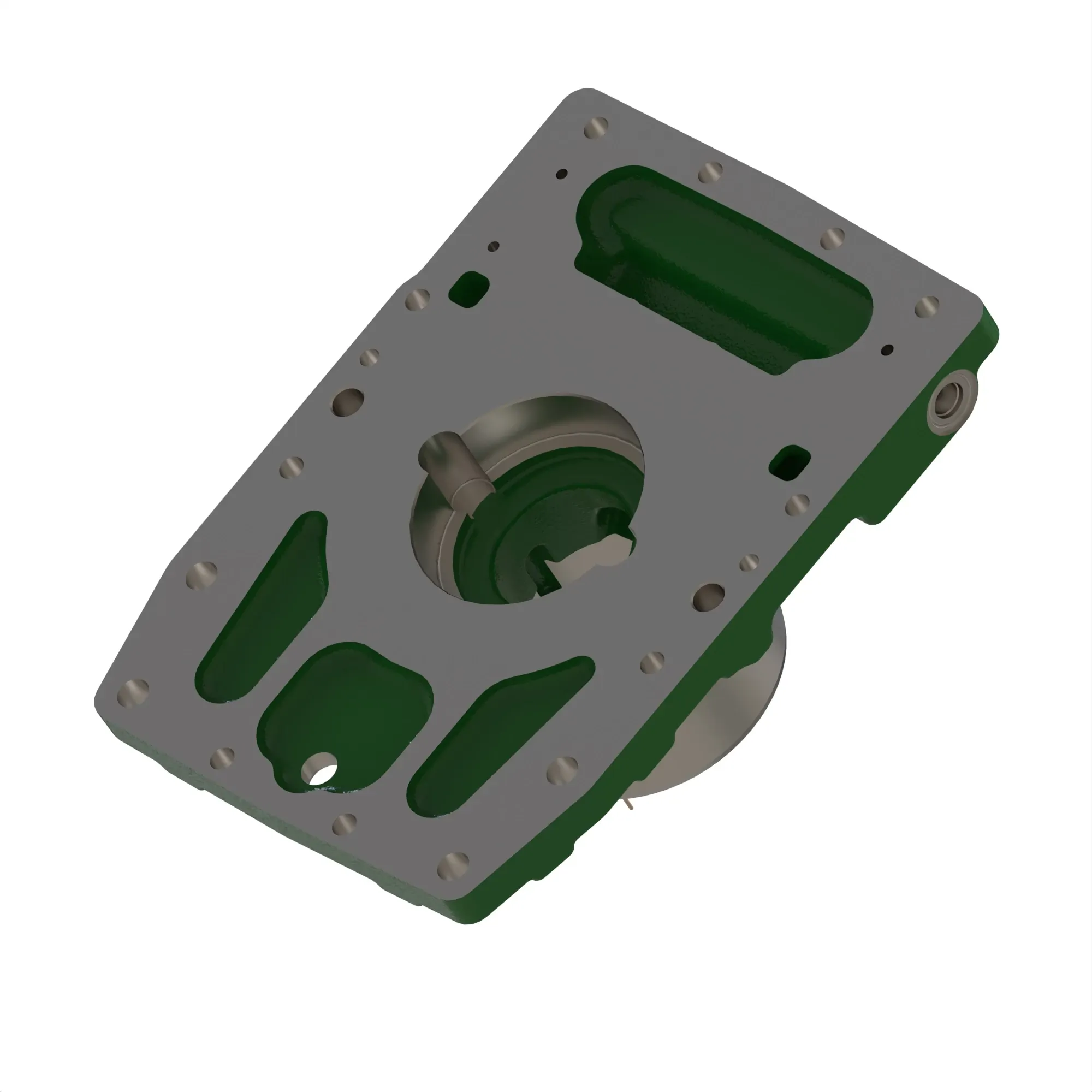 FRONT COVER WITH PLUG