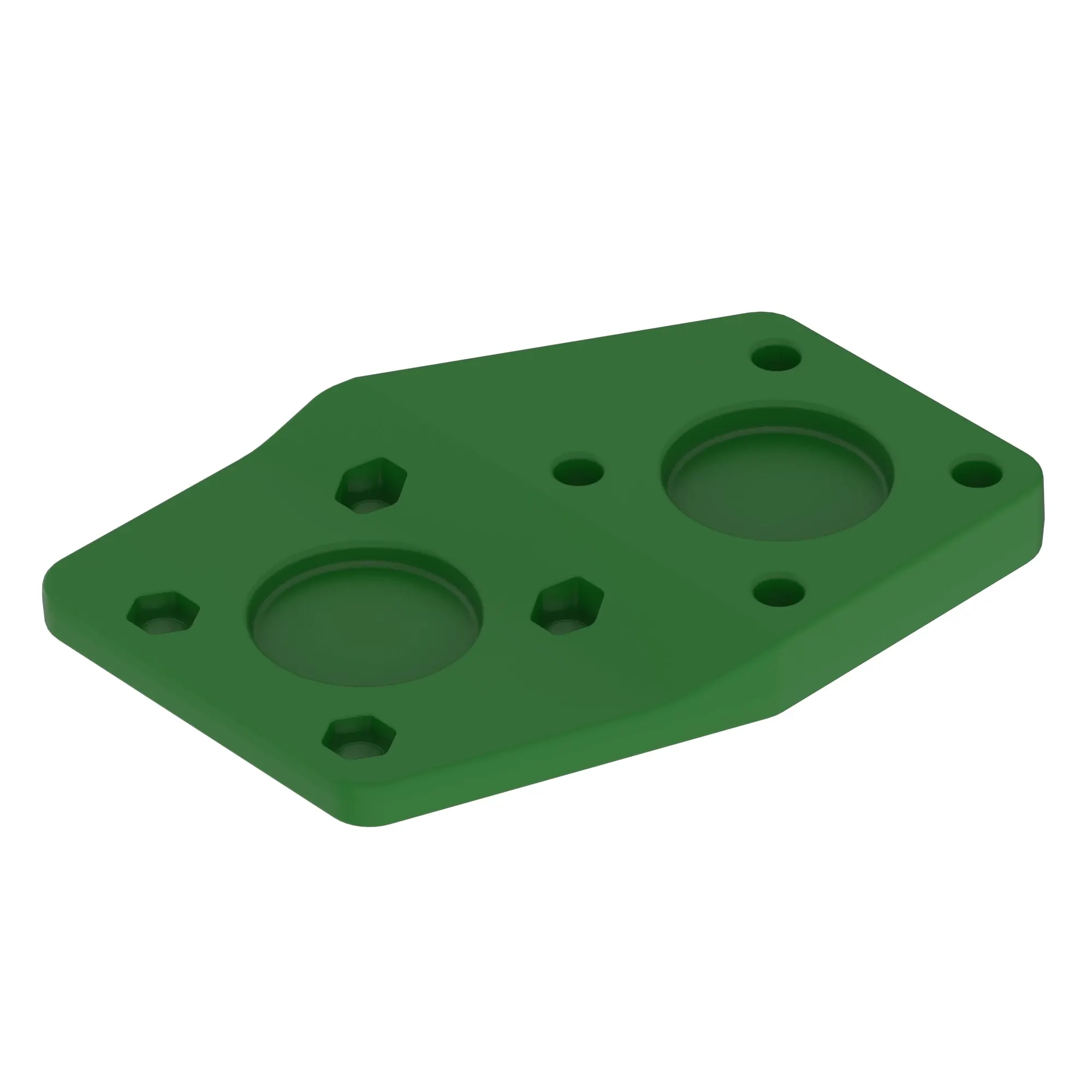 John Deere Wheeldrop Spacer Service Plate, Right Side - FH332749