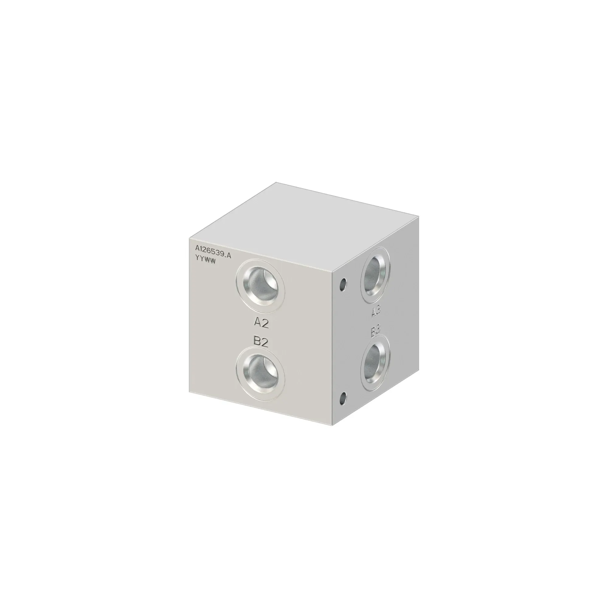 John Deere Hydraulic Manifold Junction Block - A126539