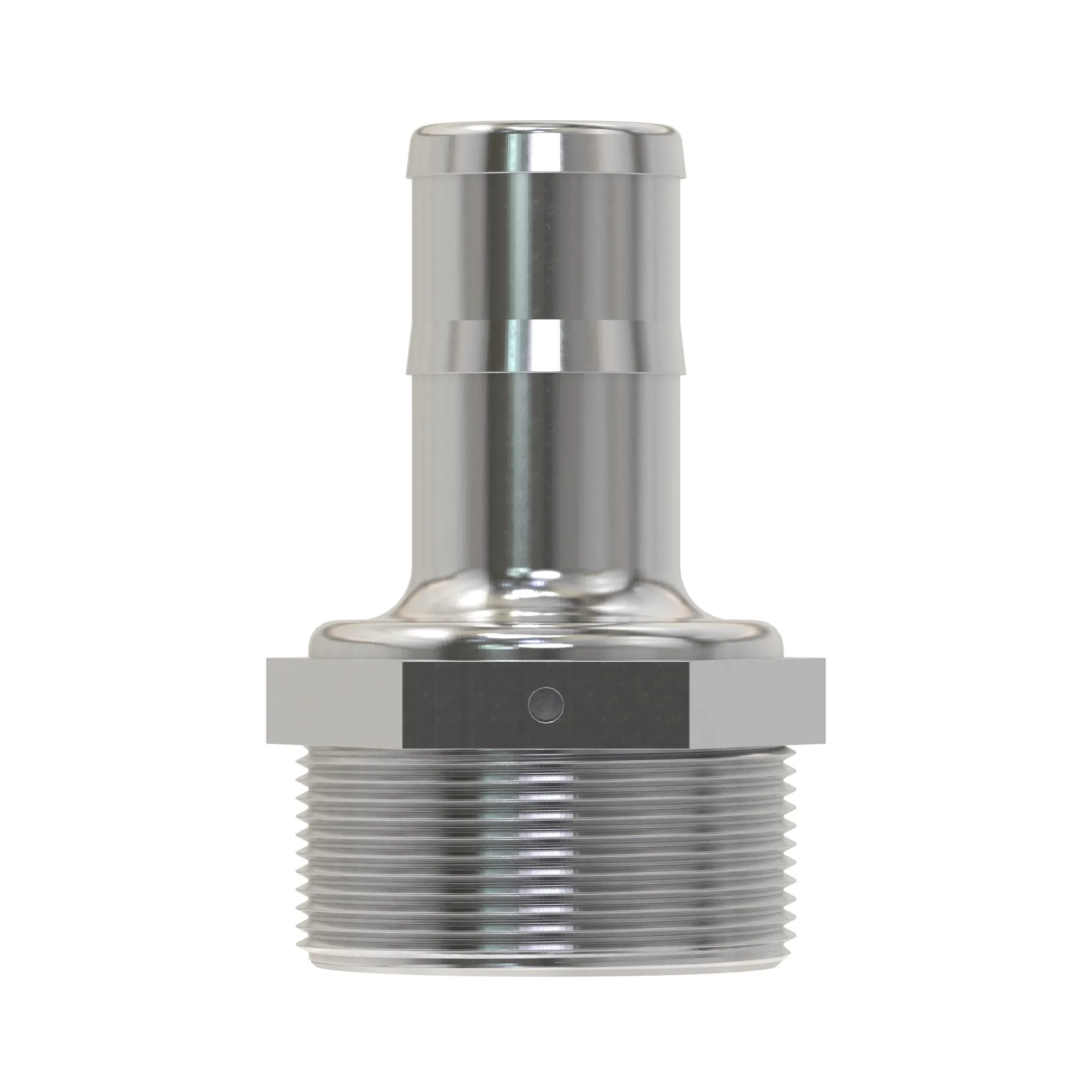 FITTING, 3" STAINLESS FLANGE X 2" BARB