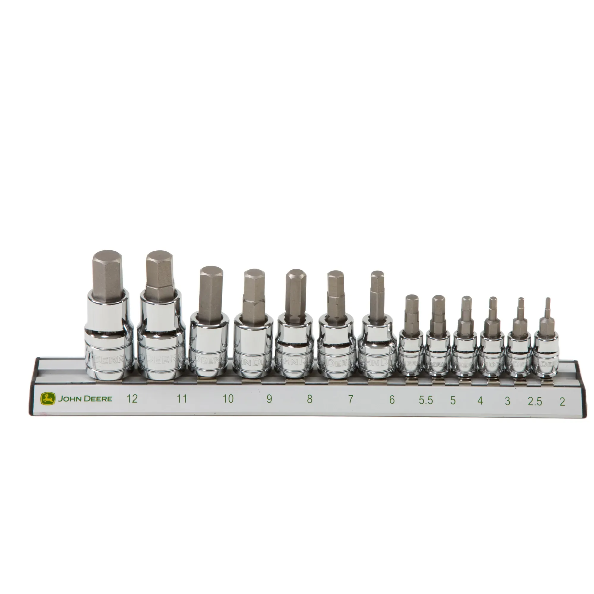 John Deere SAE Hex Socket Set (13 Pieces) - TY26848