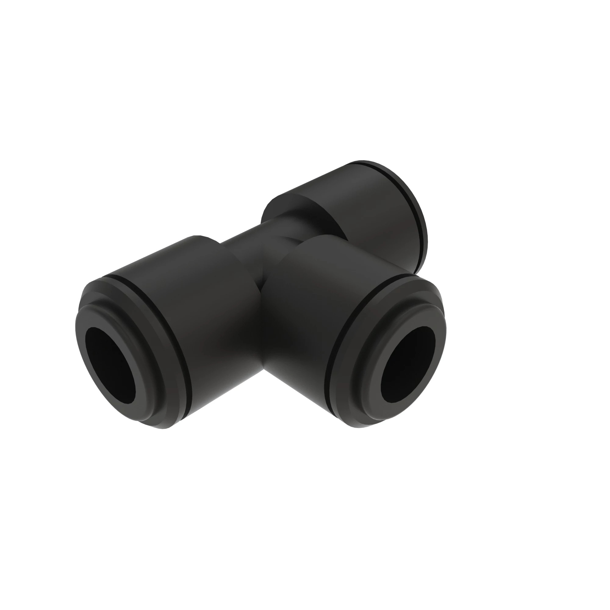 FITTING - 3/8" TUBE UNION,"T" (QC)