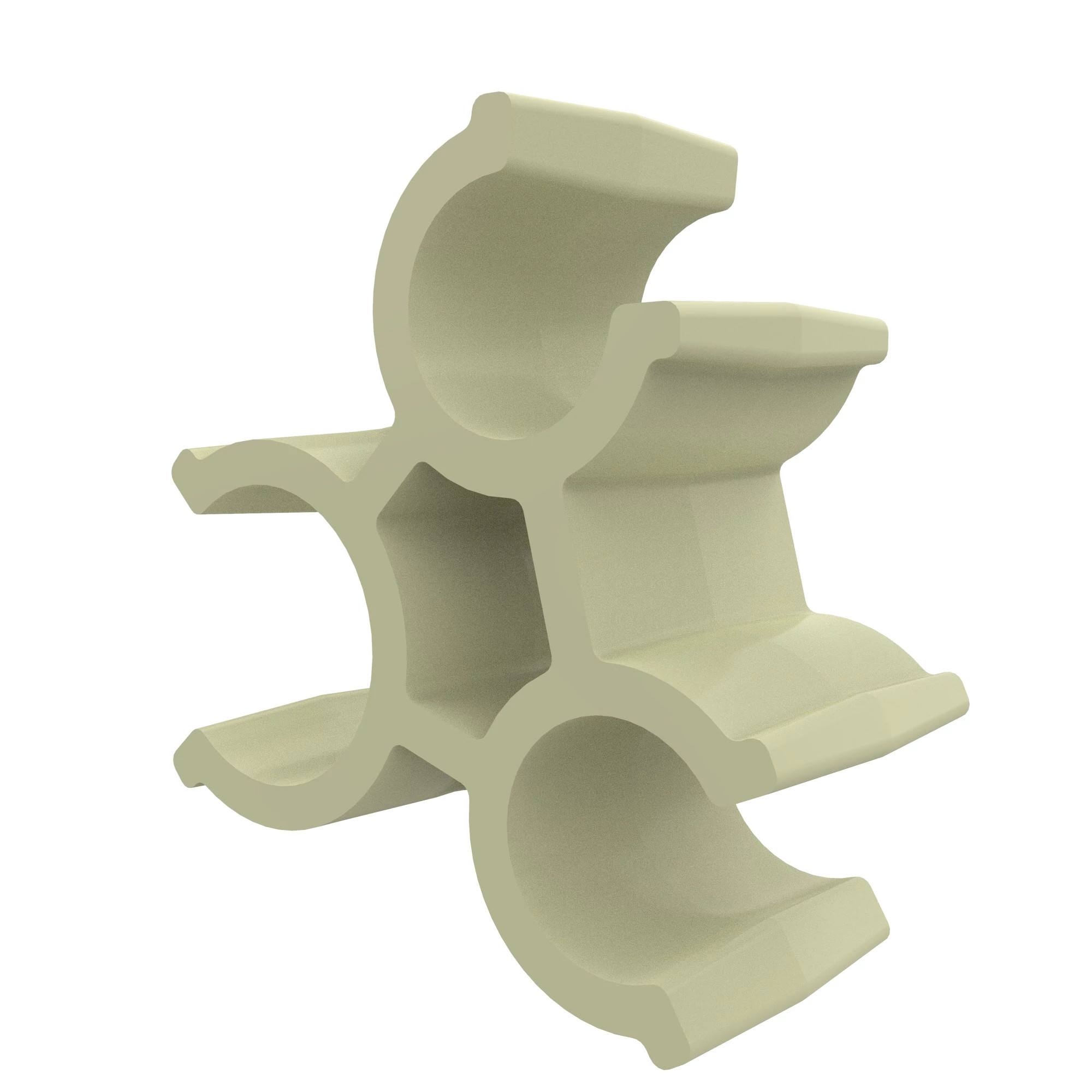 CLAMP,FUEL COOLER/AC LINES AT COOLR