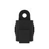 ACCY DEUTSCH DT DUST CAP BLK PLSTC