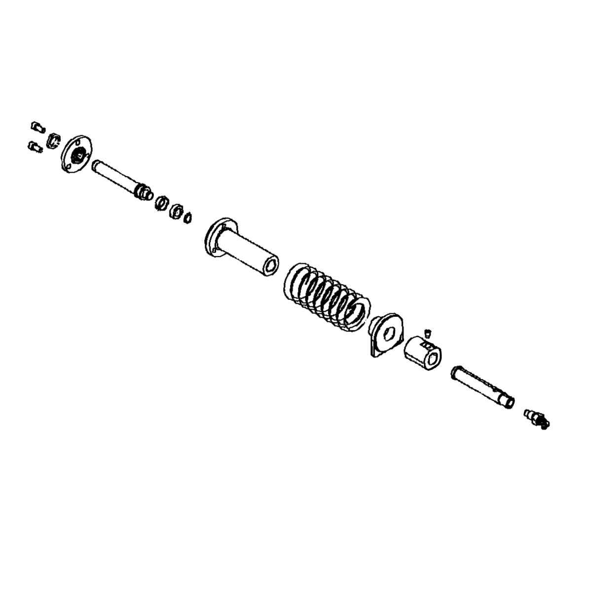John Deere Track Spring - FYD60003455