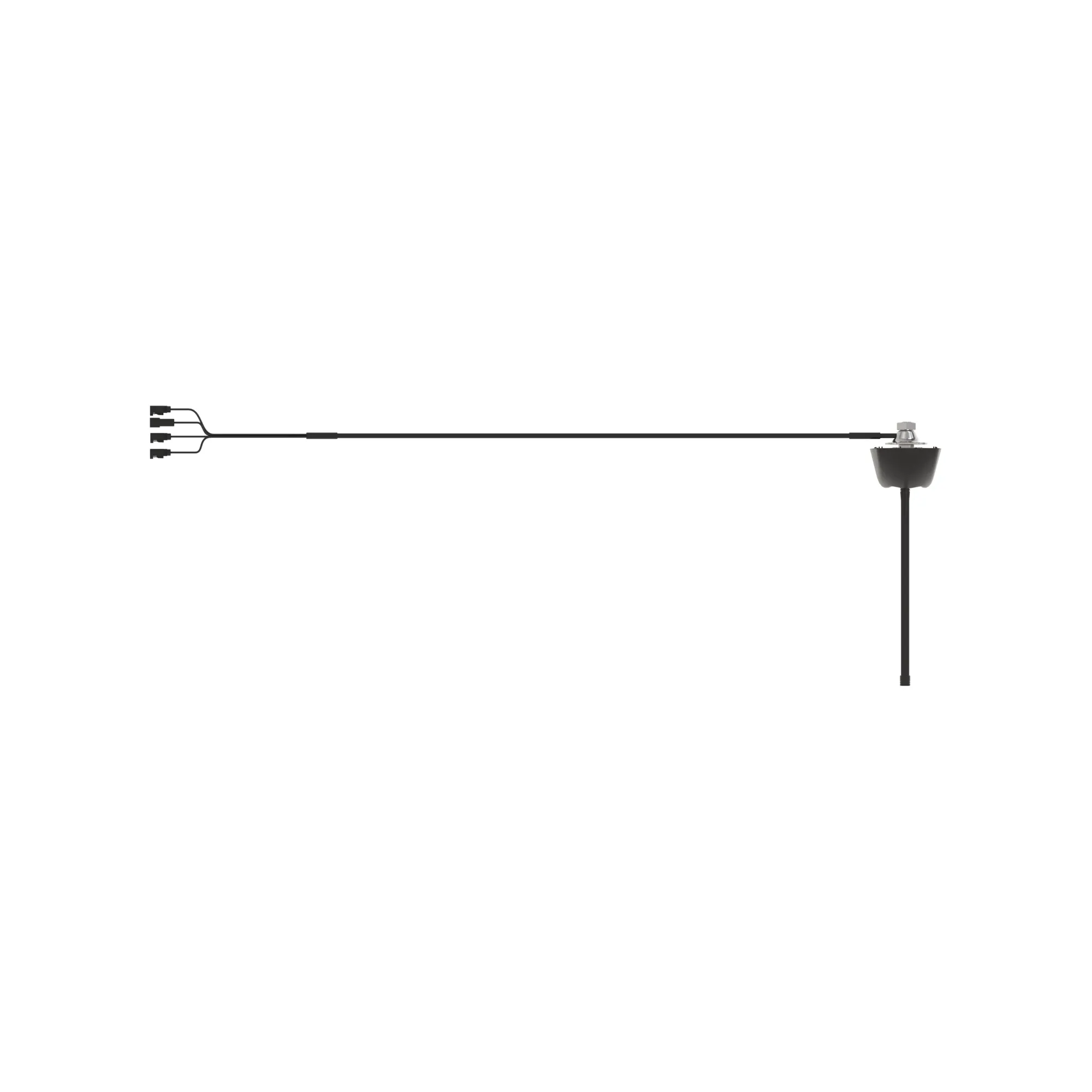 Roof mount outside w/o whip, AM, FM, DAB+