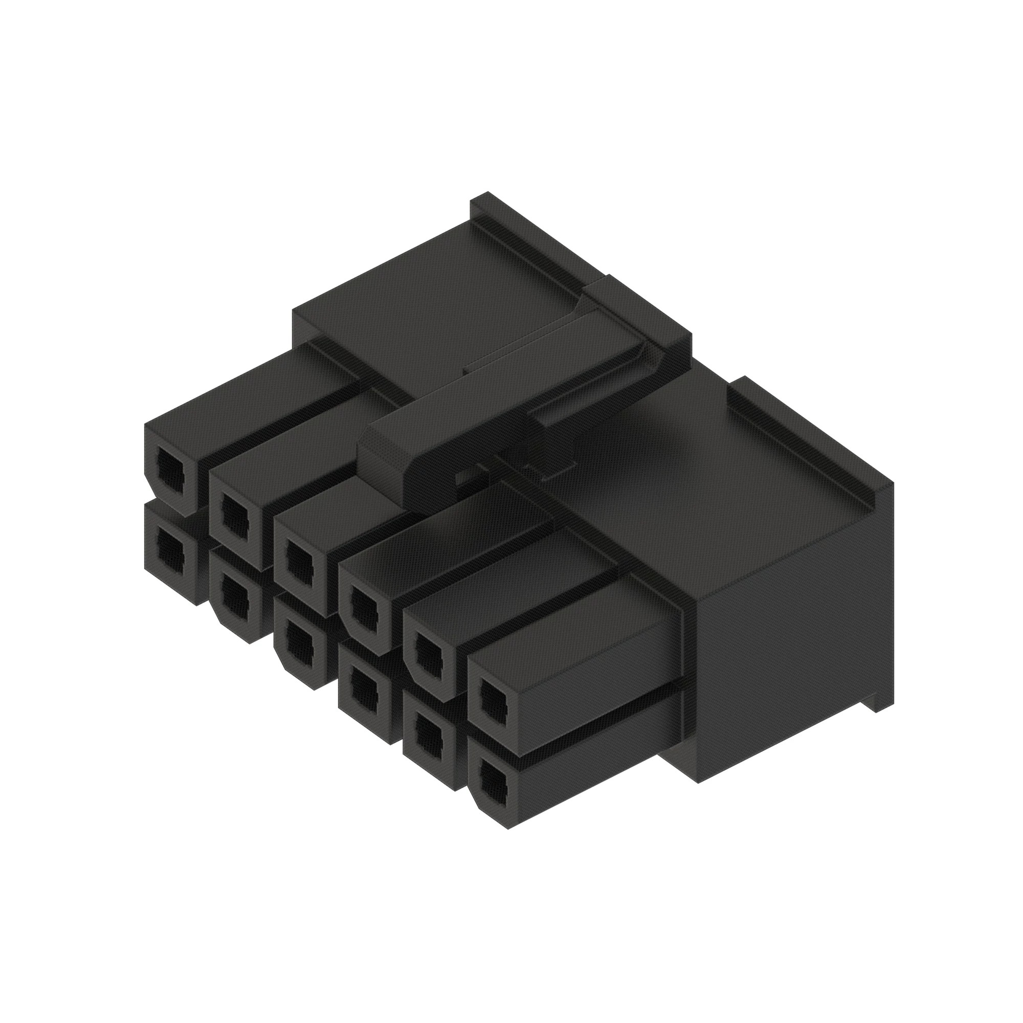 MOLEX MINI-FIT JR 12W FEM. CONNEC