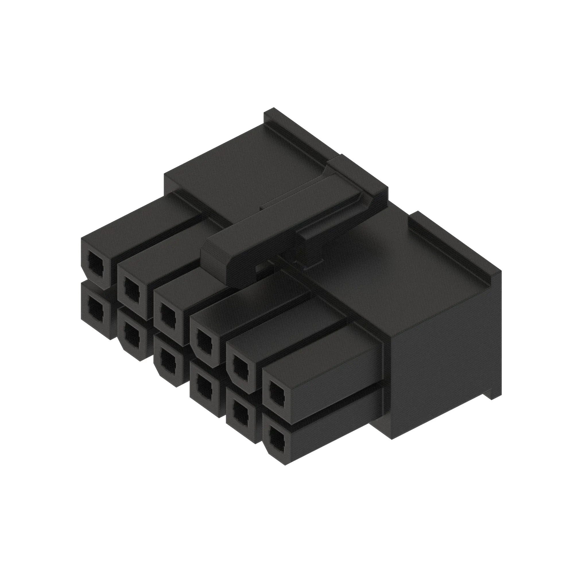 John Deere External Electrical Connector Housing, Cavities 12 - 57M9235