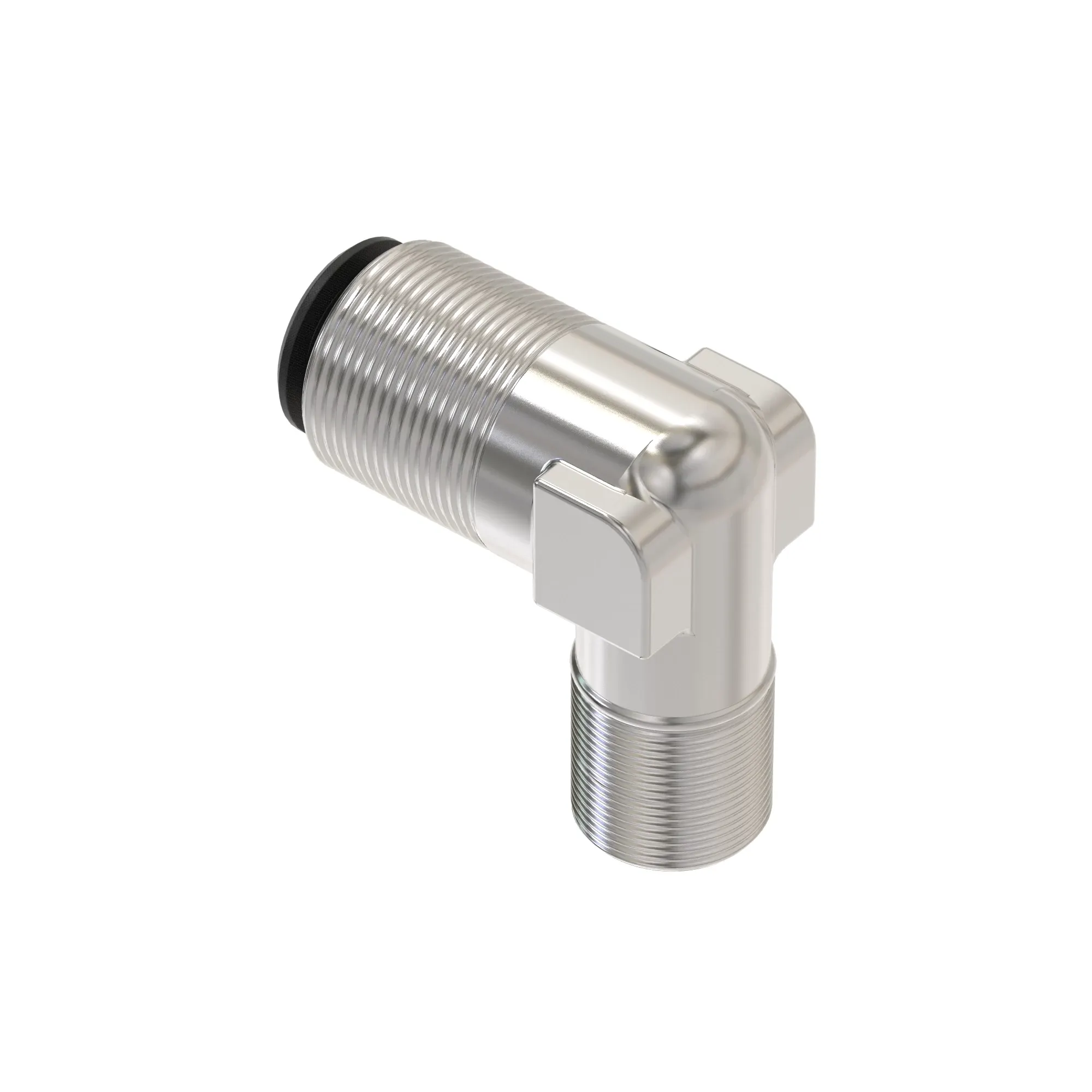 John Deere 90 Degree Angular Plug-In Coupler Fitting - HXE64046