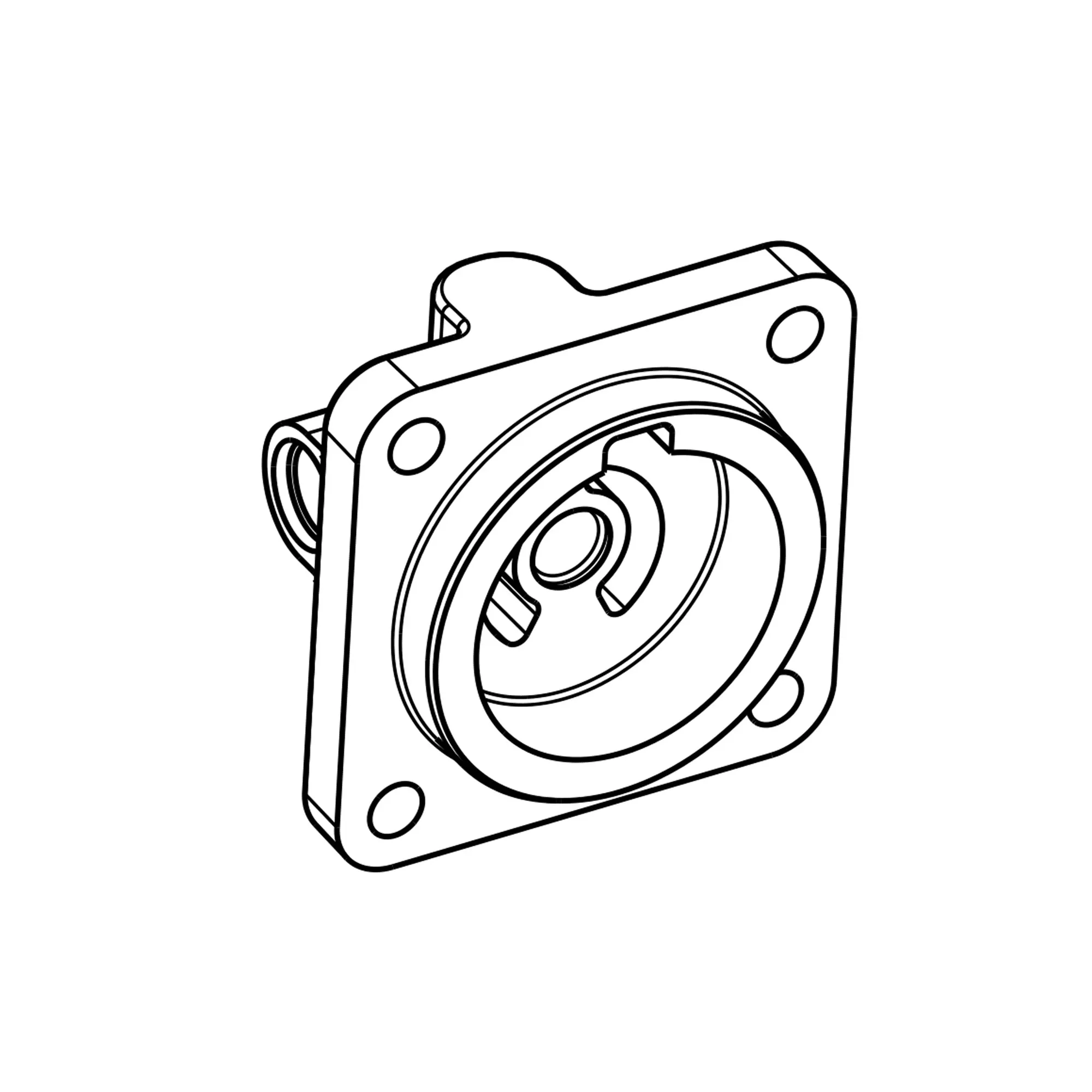 John Deere Lube Pump Housing - CE35249