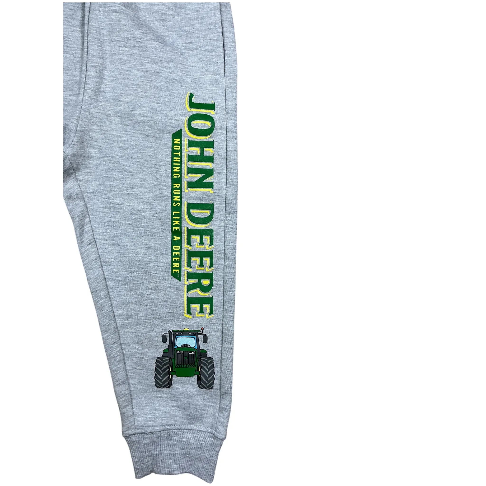 Kids Joggers with Tractor Graphic