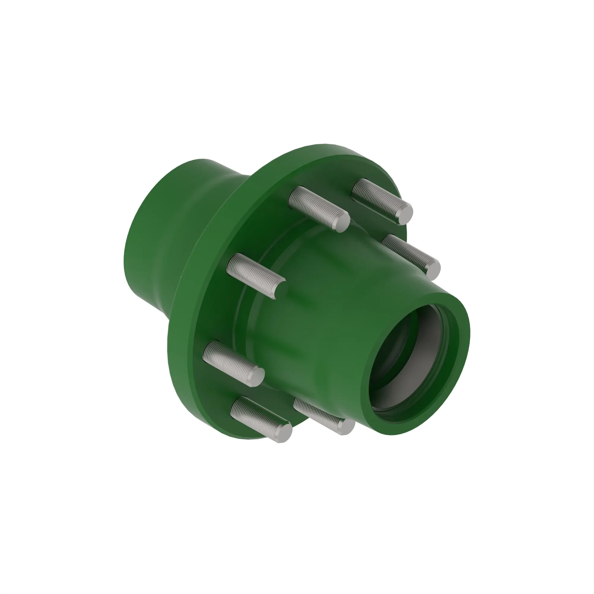 HUB, HUB CASTING W/STUDS AND BEARIN