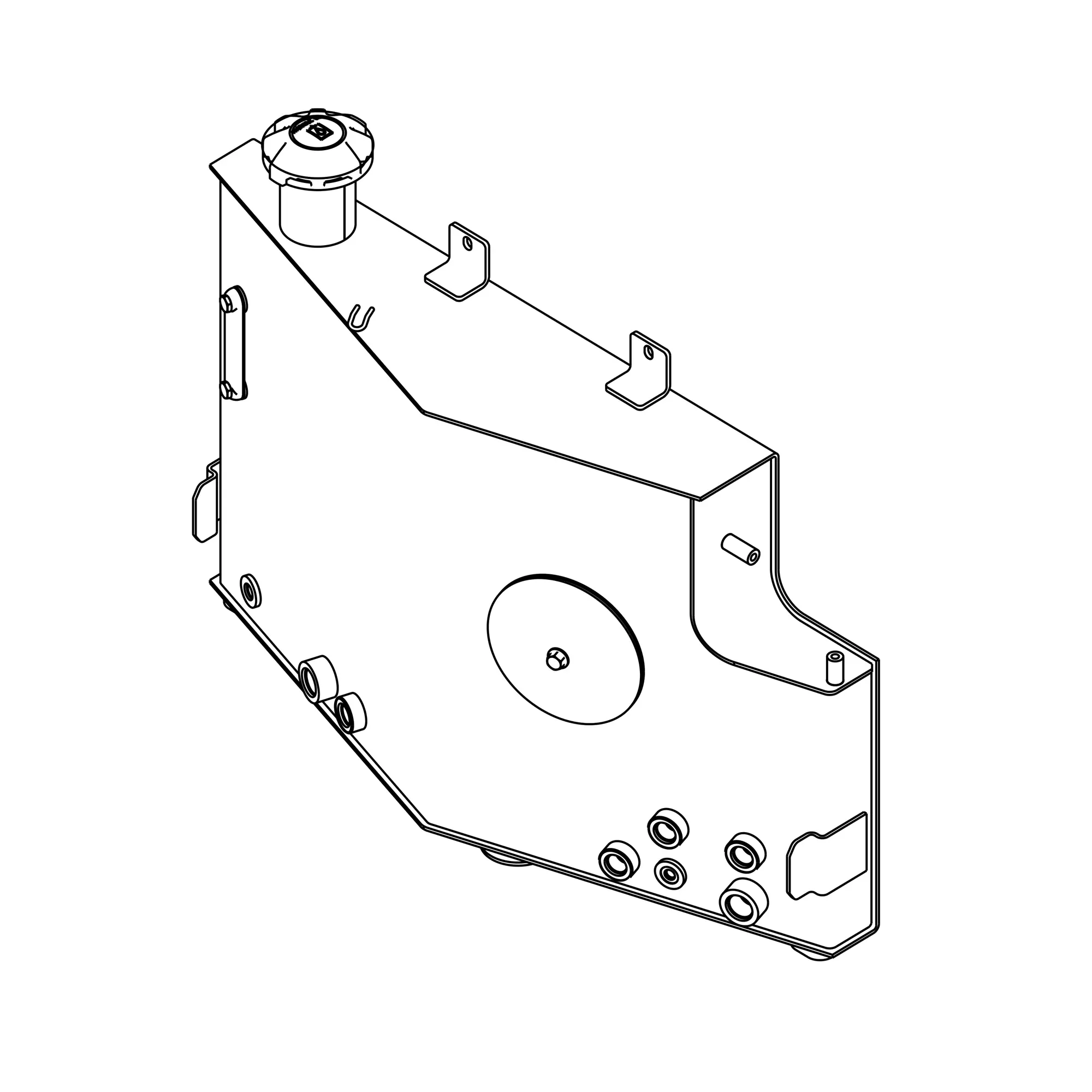 John Deere Hydraulic Reservoir - AT326518