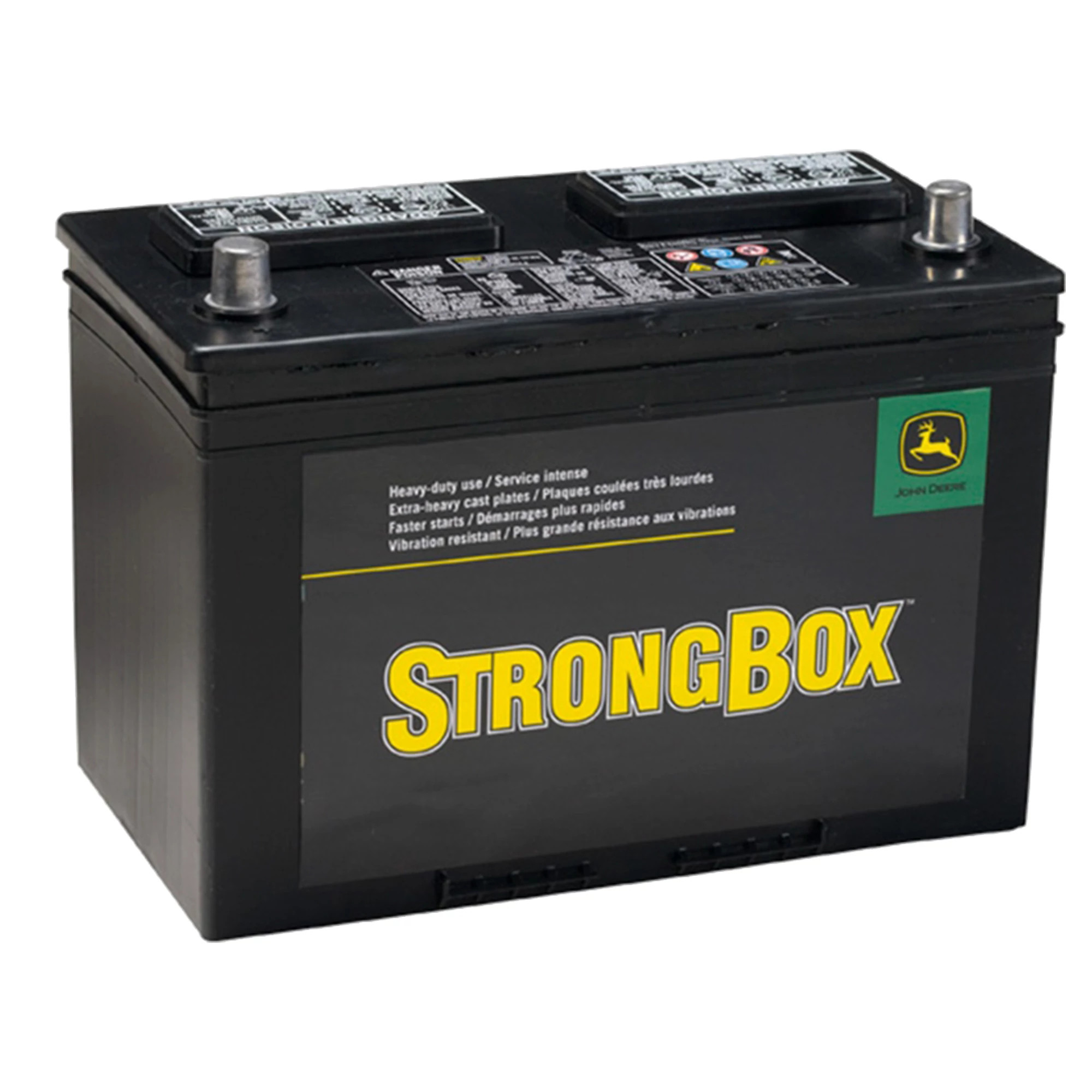 John Deere 6 Volt Battery, Wet Charged, 168 Ah, 850 CCA, 3EH BCI - TY21737A