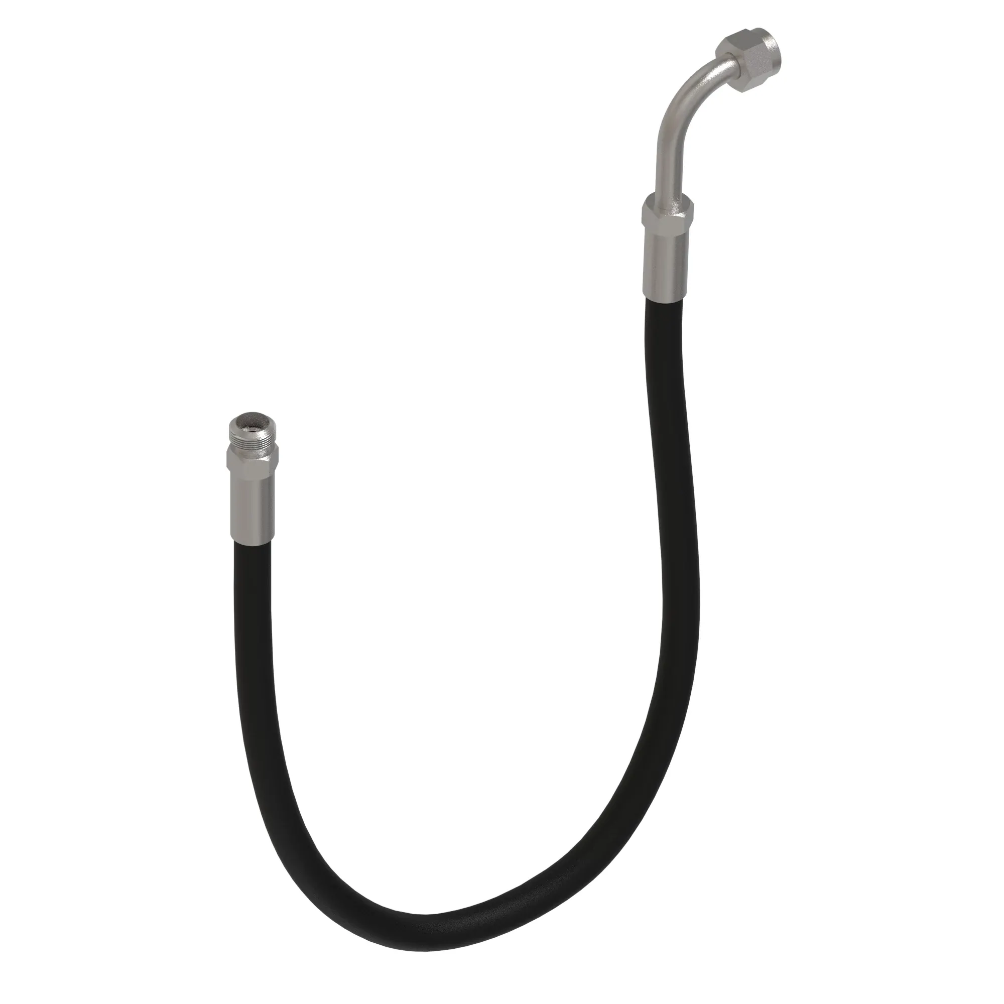 John Deere Steering Cylinder Hydraulic Hose, Right Side - ADX11830