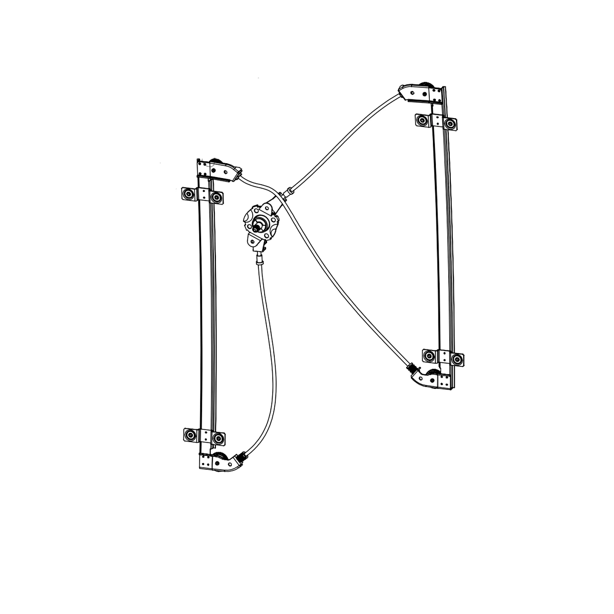 Frame, Window Regulator, RH, Kitsap