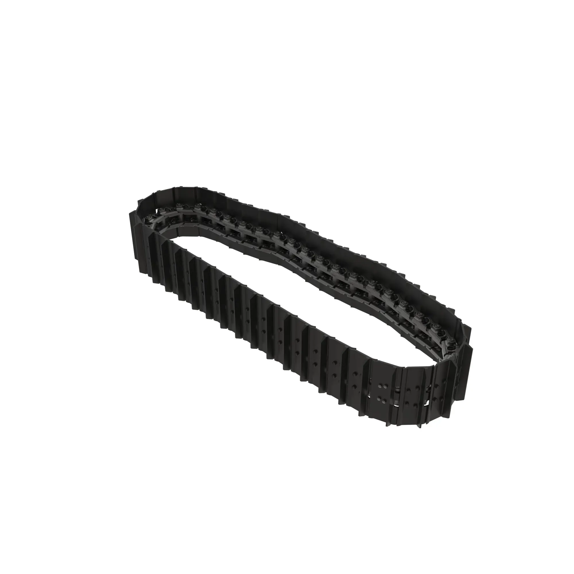 John Deere Lubricated Track Chain Assembly with Shoes - AT327375