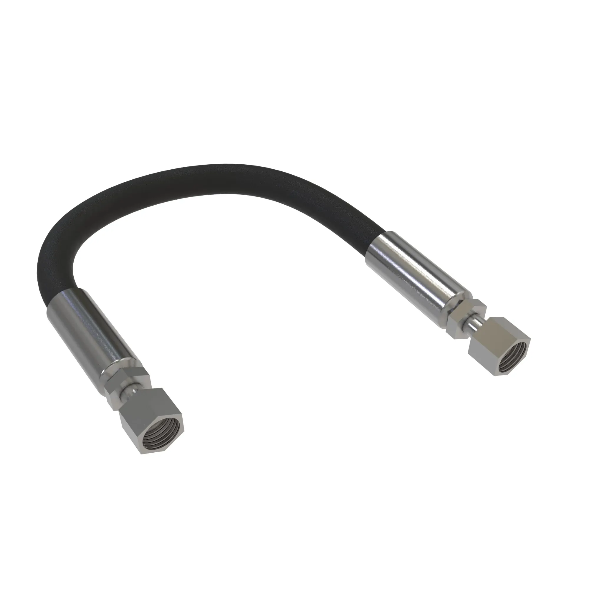 John Deere Brake Accumulator Fabricated Hydraulic Hose - AT320361