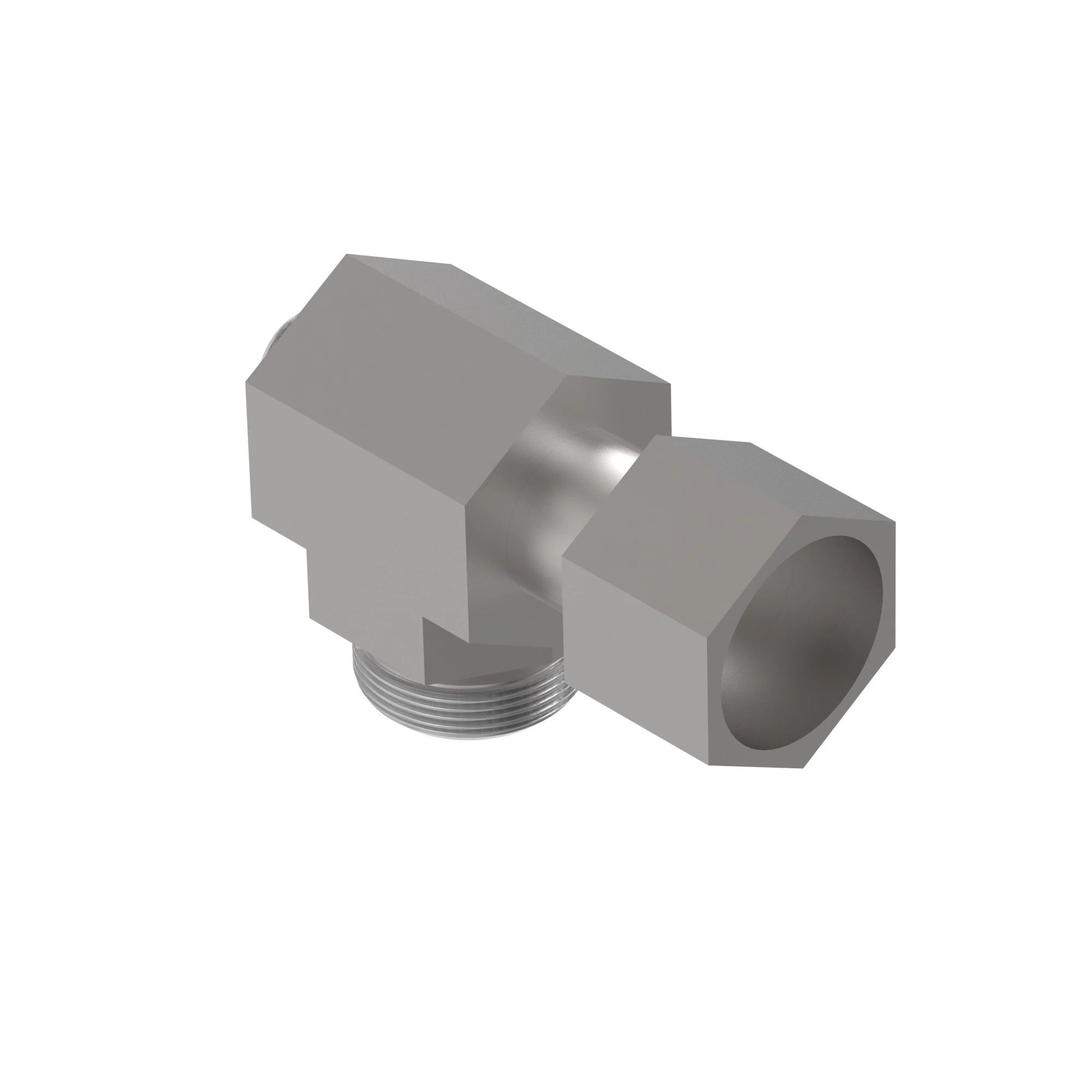 SWIVEL RUN TEE,O-RING FSF