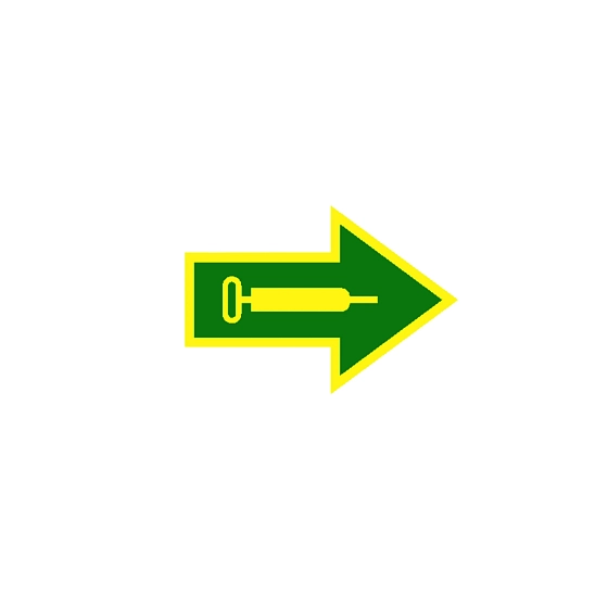 John Deere Grease Decal - E65587