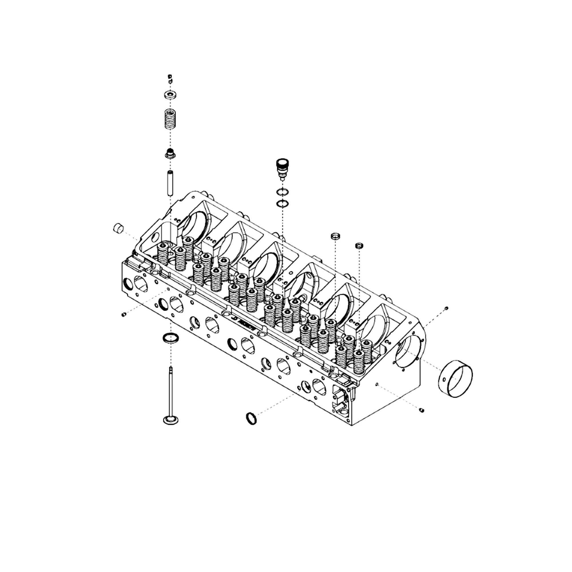 John Deere Reman REMAN Cylinder Head - SE502698