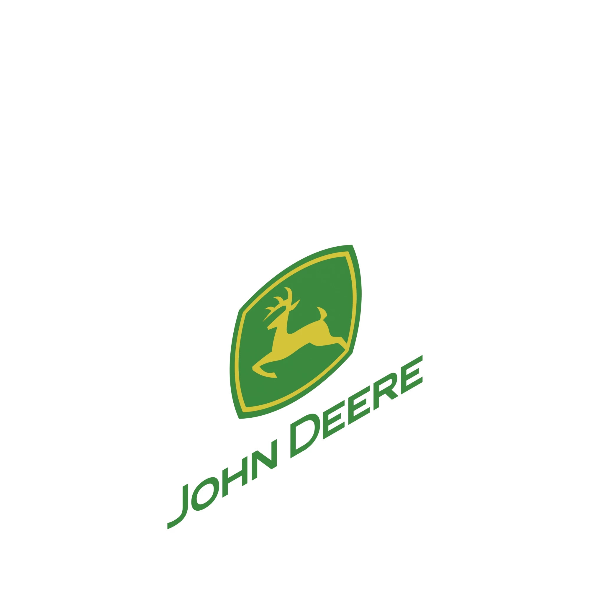 John Deere Vertical Composite Trademark Label - JD5760
