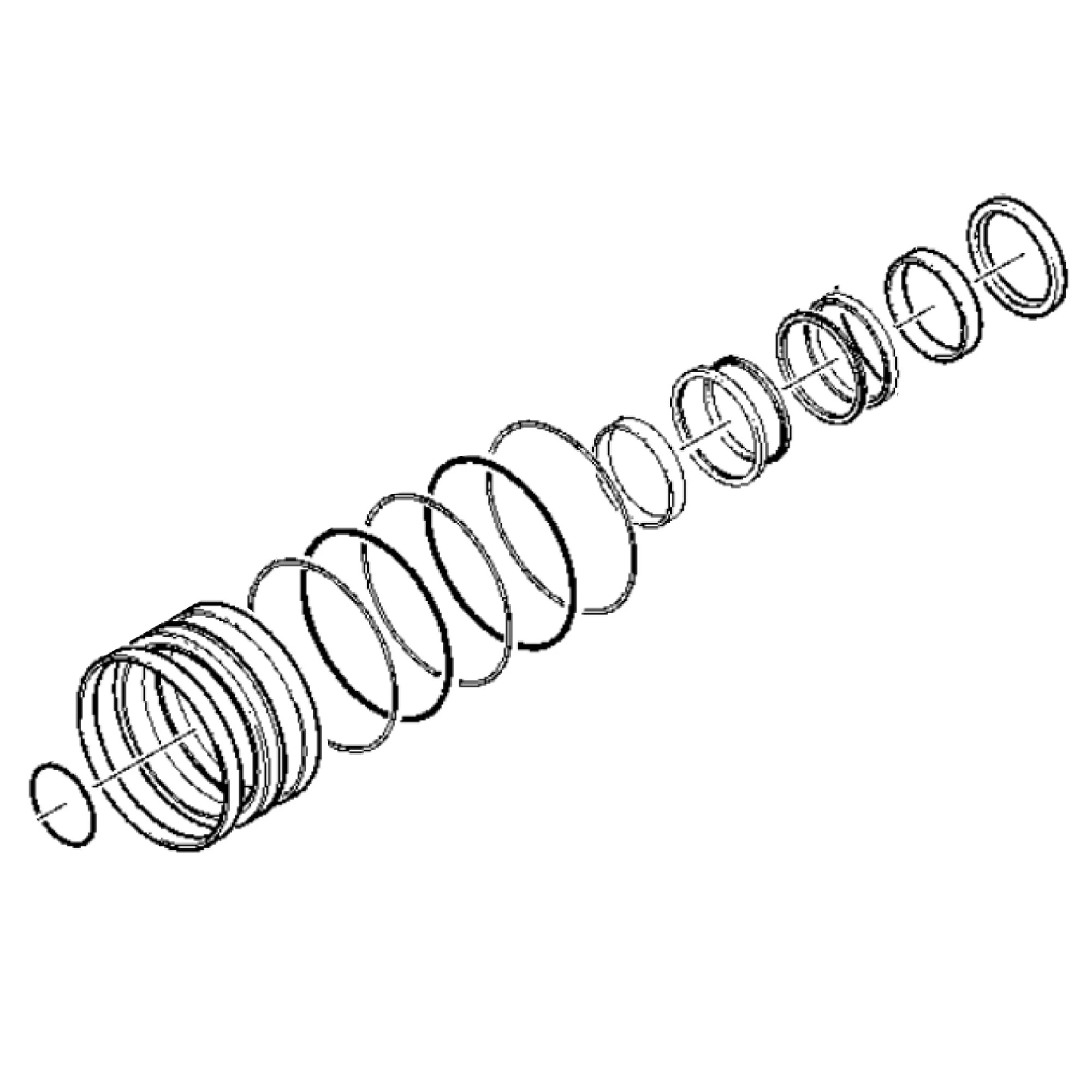 John Deere Jib Cylinder Seal Kit - F437042