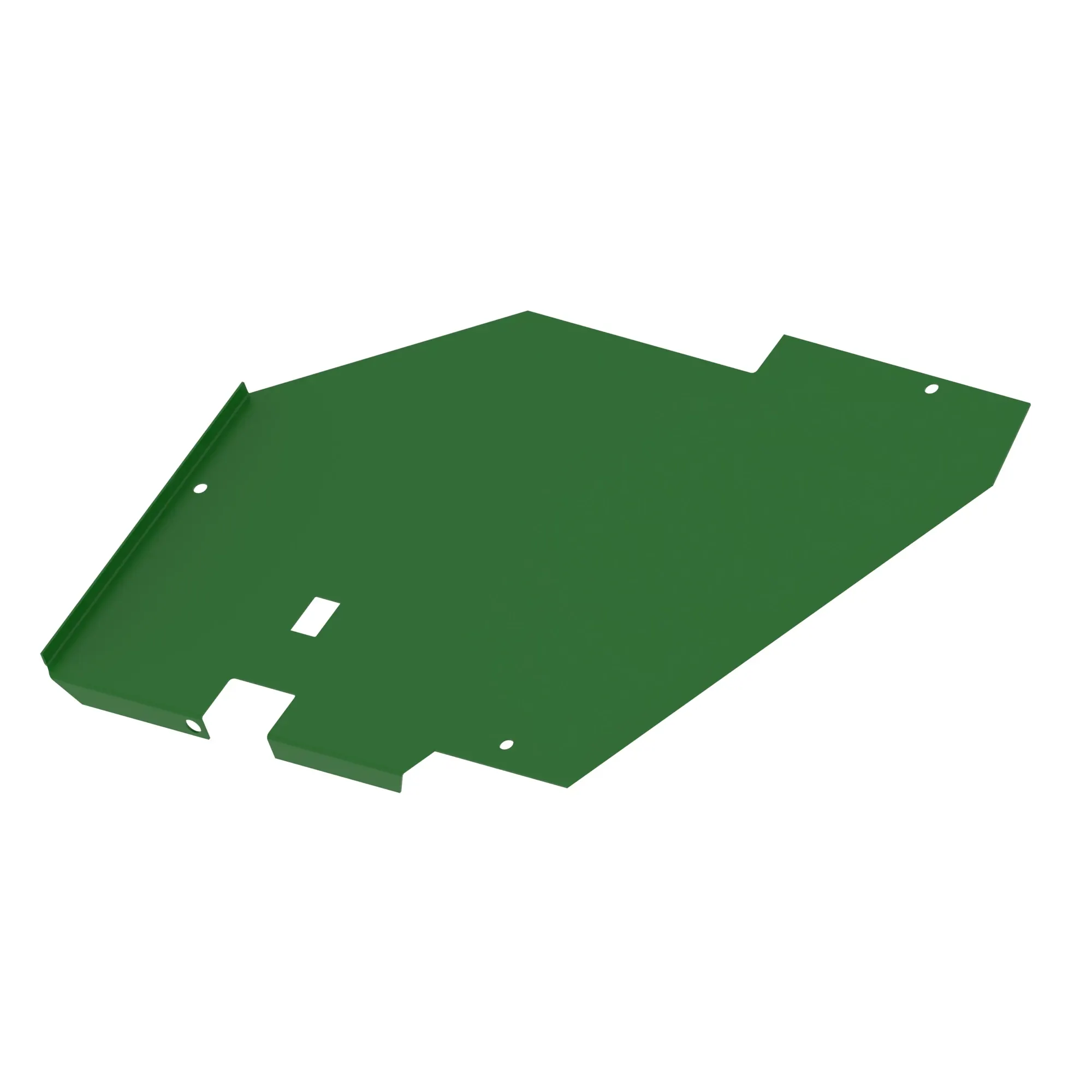 John Deere Tailings Upper Rear Shield - H154959