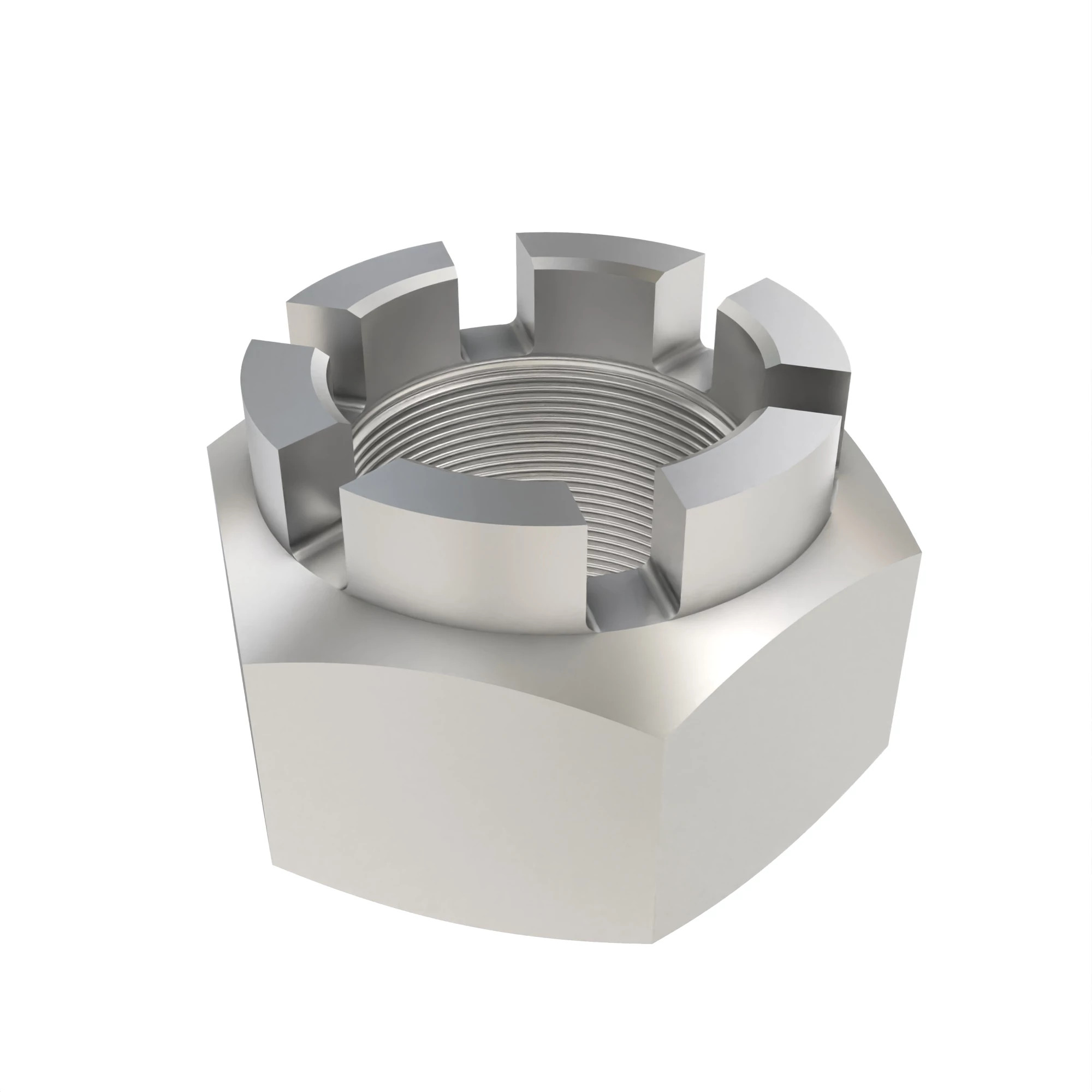 John Deere Hexagonal Slotted Nut, M45 - 4246150