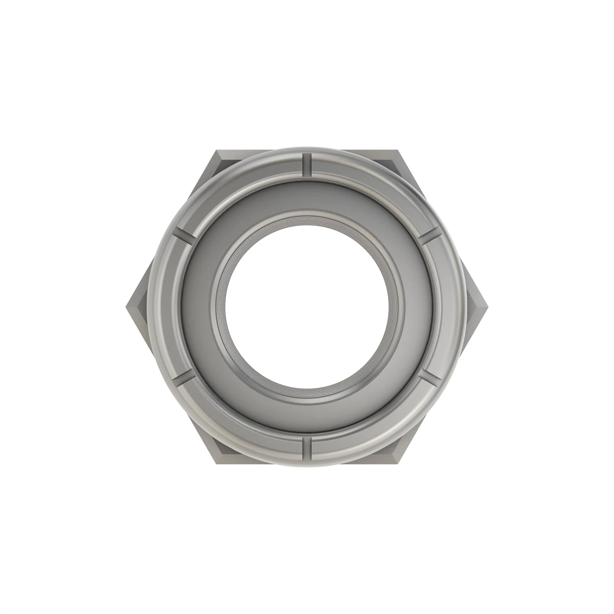 TCU26104: Hexagonal Prevailing Torque Nut, M25.4