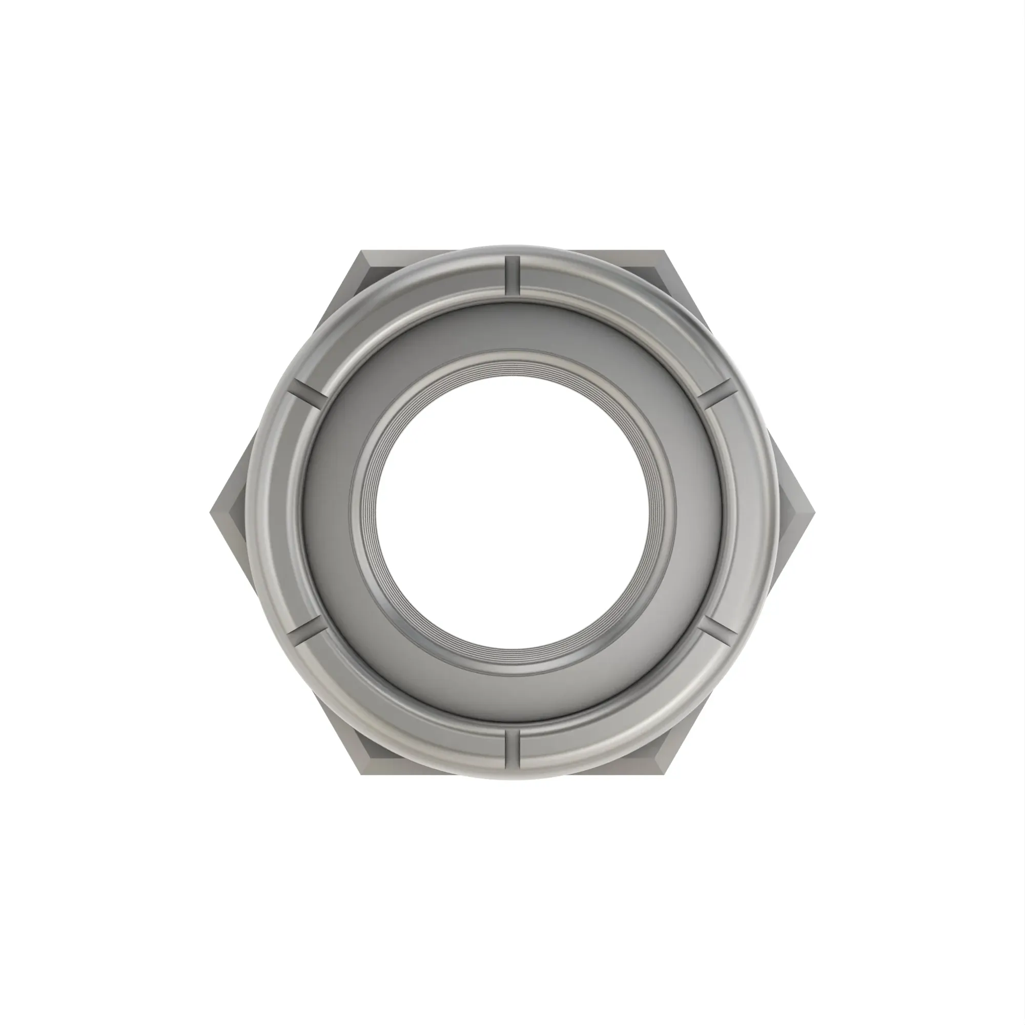 TCU26104: Hexagonal Prevailing Torque Nut, M25.4