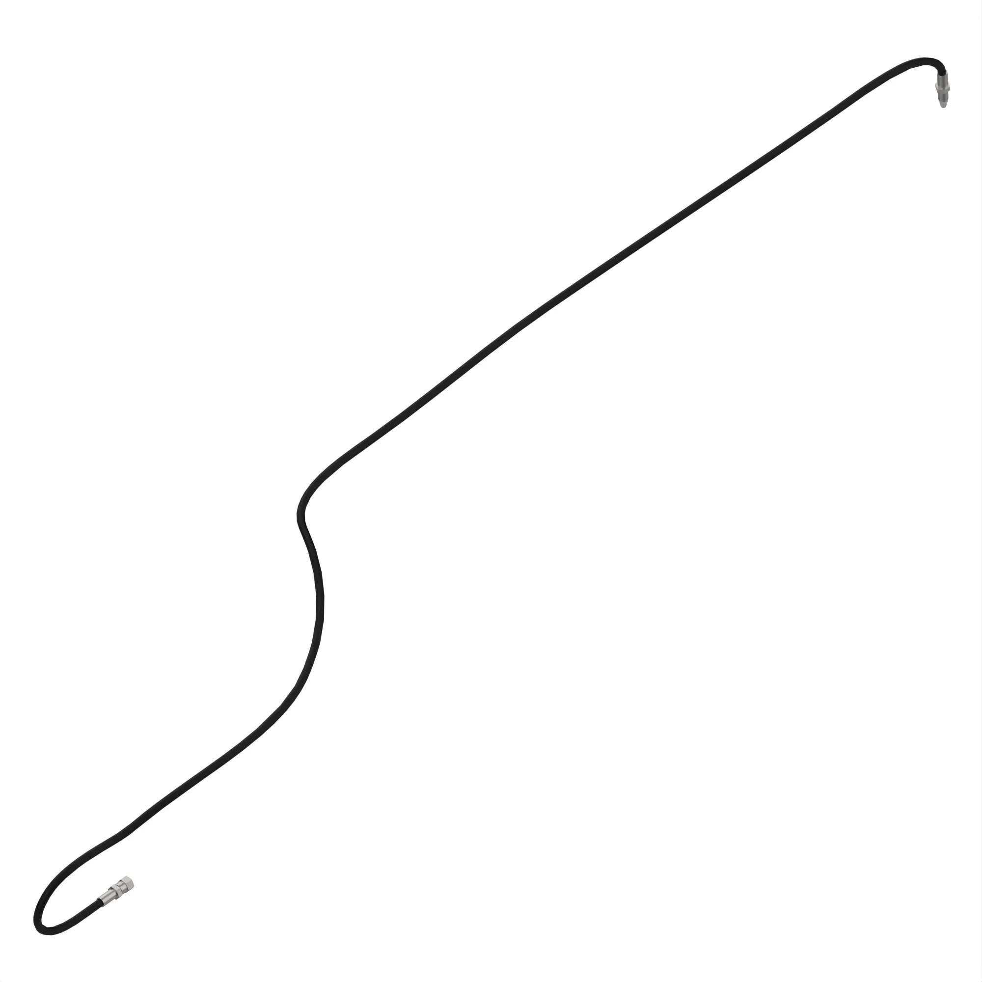 John Deere Heel Cylinder Base Grease Hose - AT459696