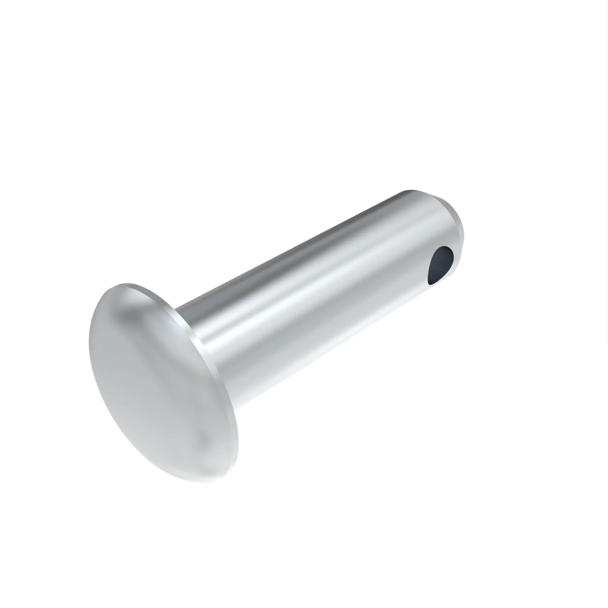PIN FASTENER, RIVET, DRILLED FE/ZN