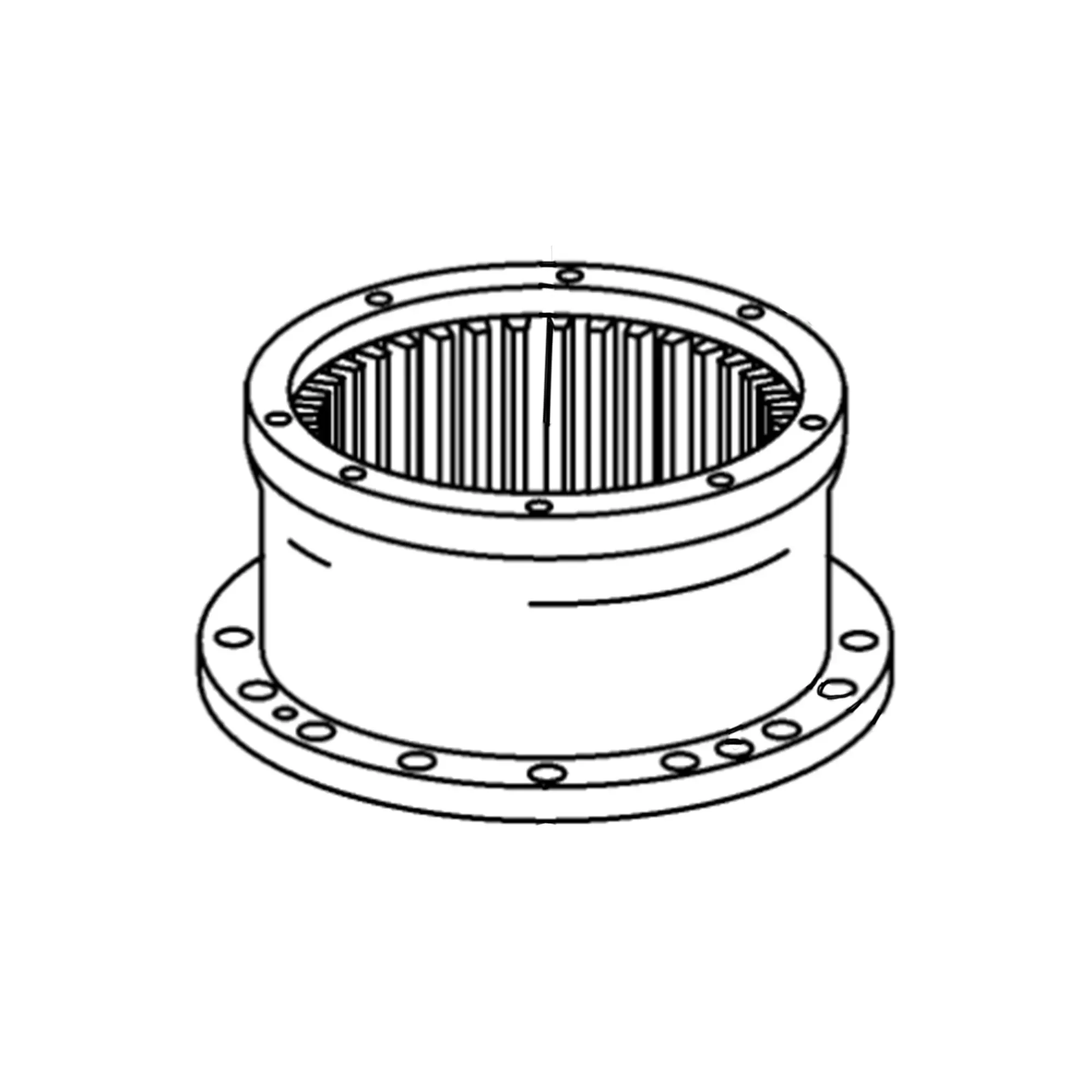John Deere Swing Drive Gearbox Housing - F435058
