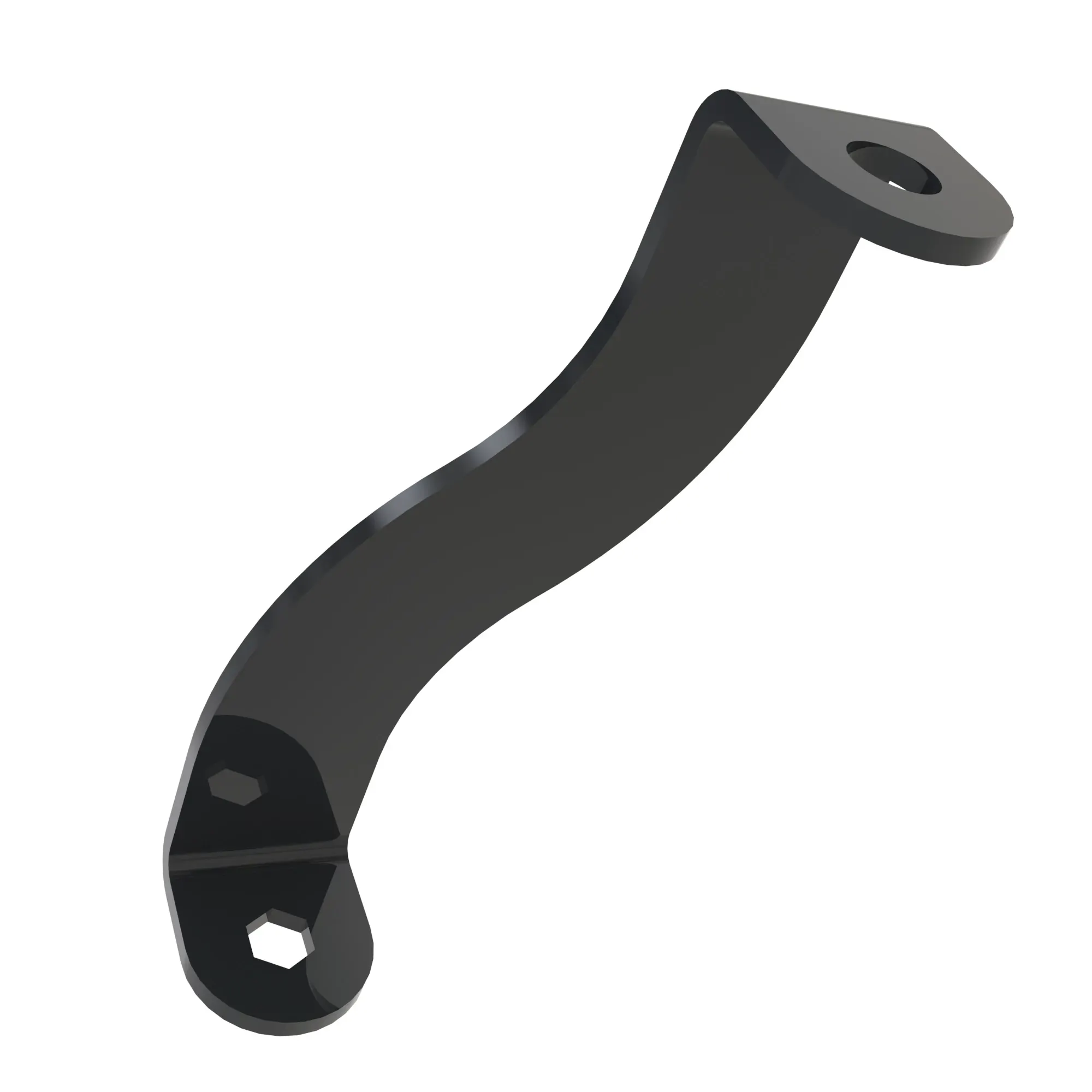 BRACKET, REAR SHADE