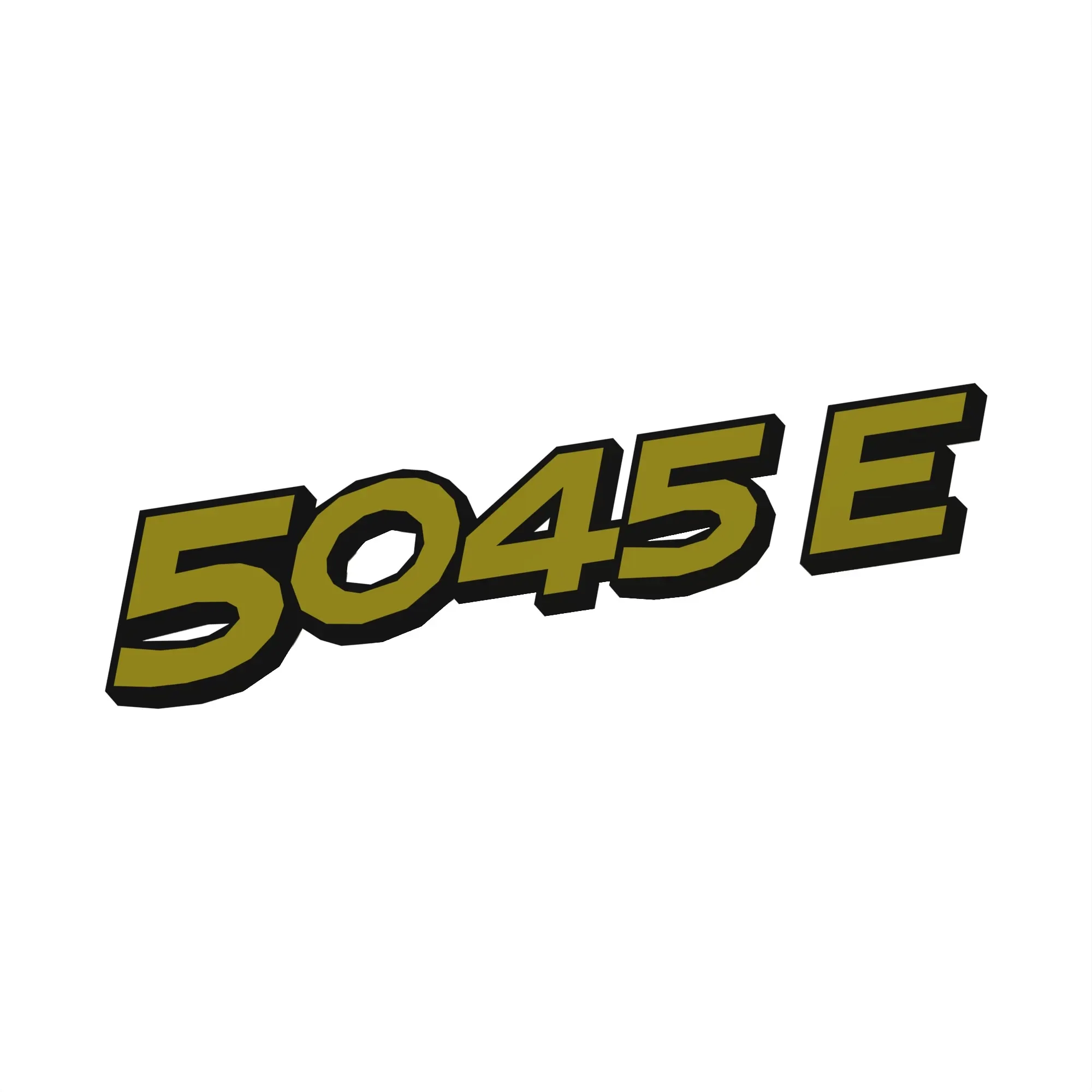 John Deere 5045E Model Designation Label, Right Side - SU46765