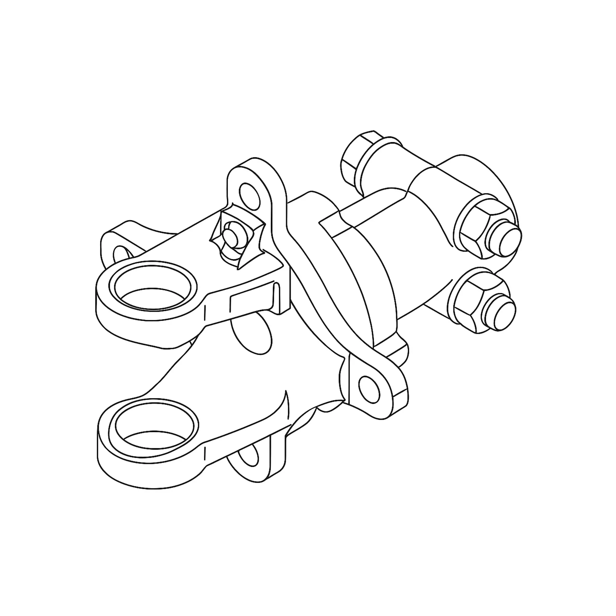 John Deere Universal Joint Yoke - AFH207732