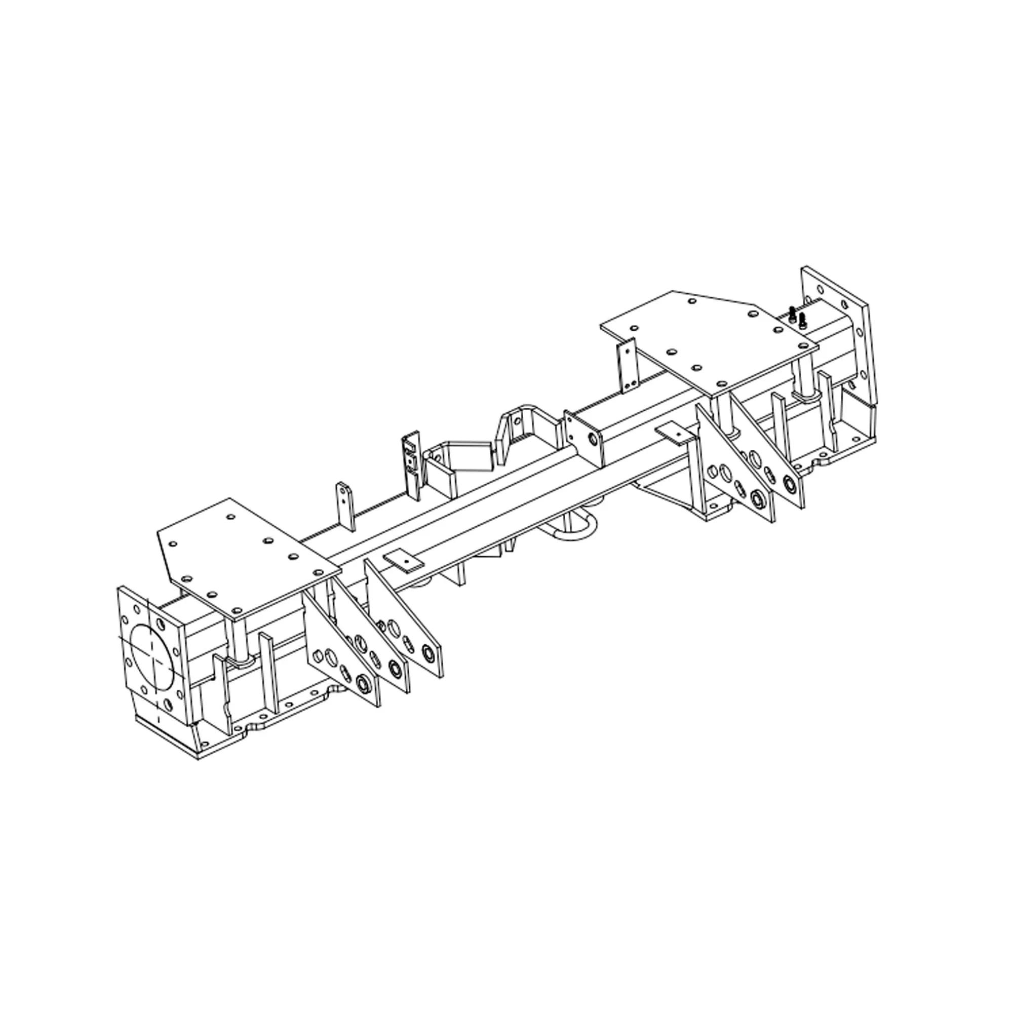 John Deere Front Axle, Rice - DQ24969