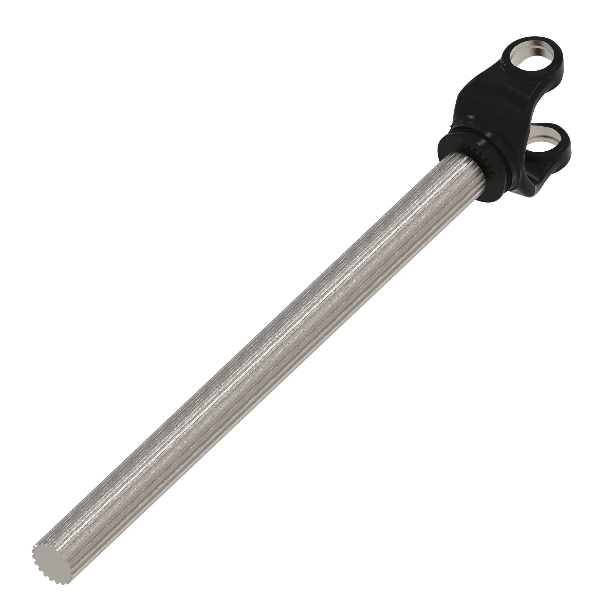 YOKE WITH SHAFT, YOKE AND SHAFT