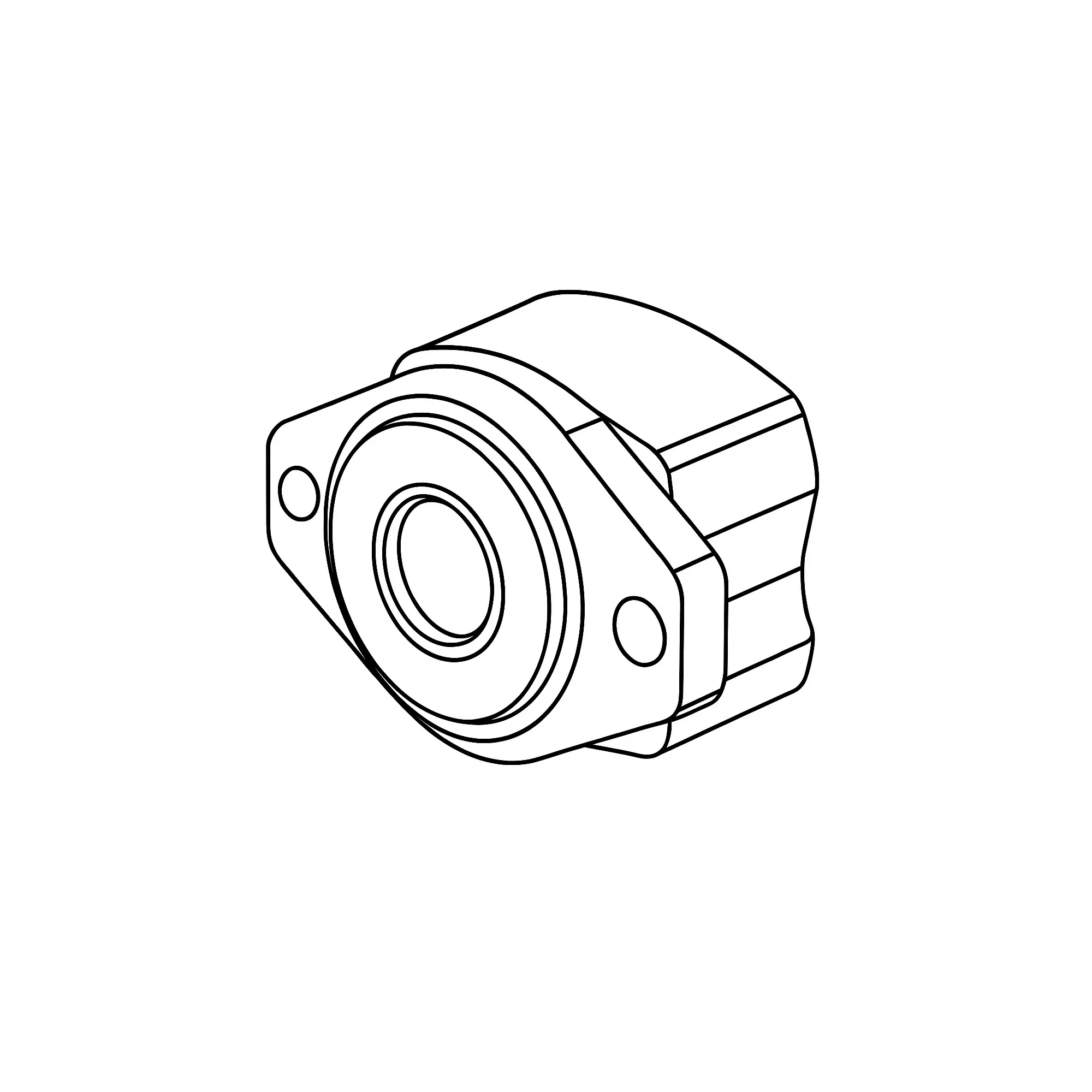 John Deere Bearing with Housing - T190614