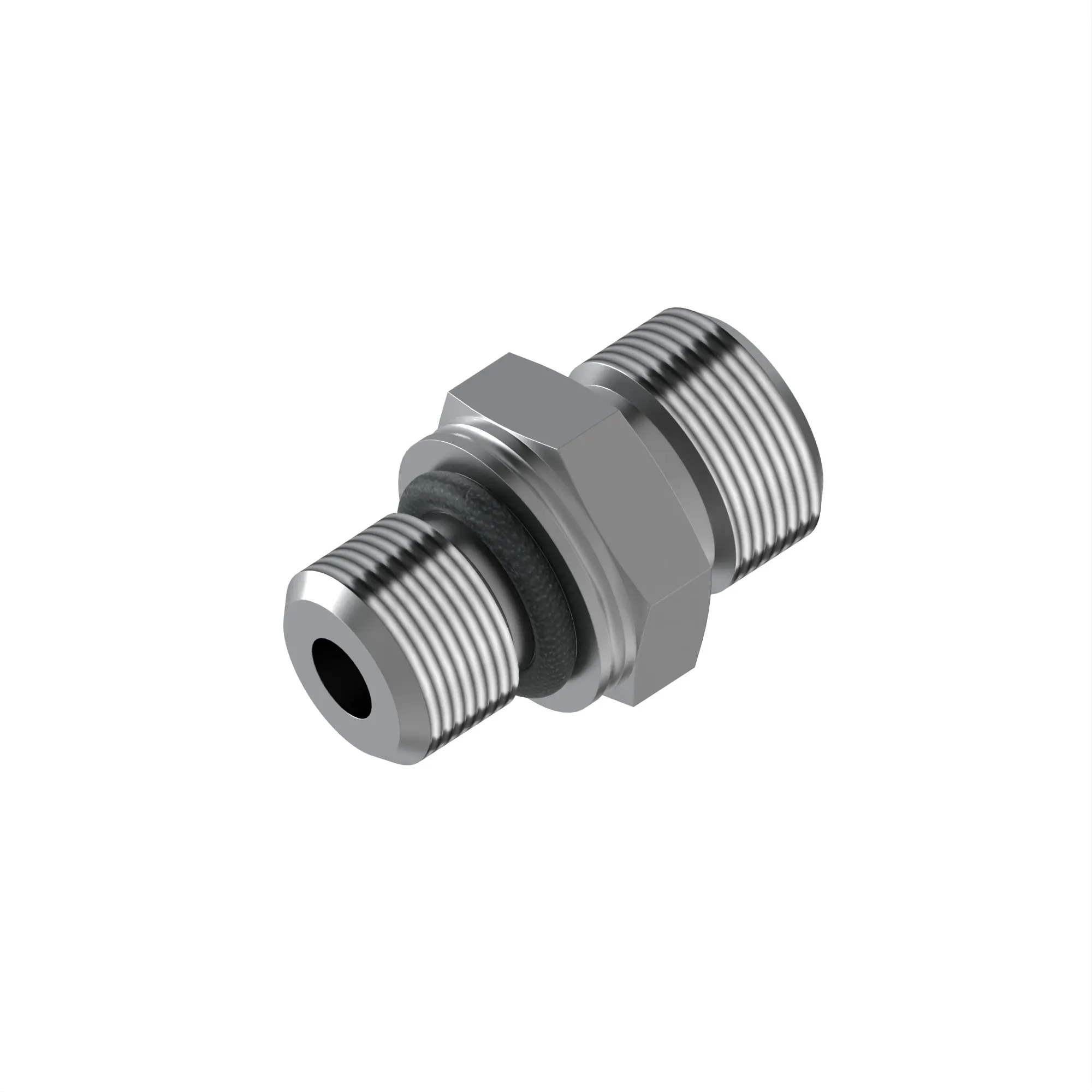 John Deere Straight Stud Fitting, ORFS (O-Ring Face Seal) - 61M5001