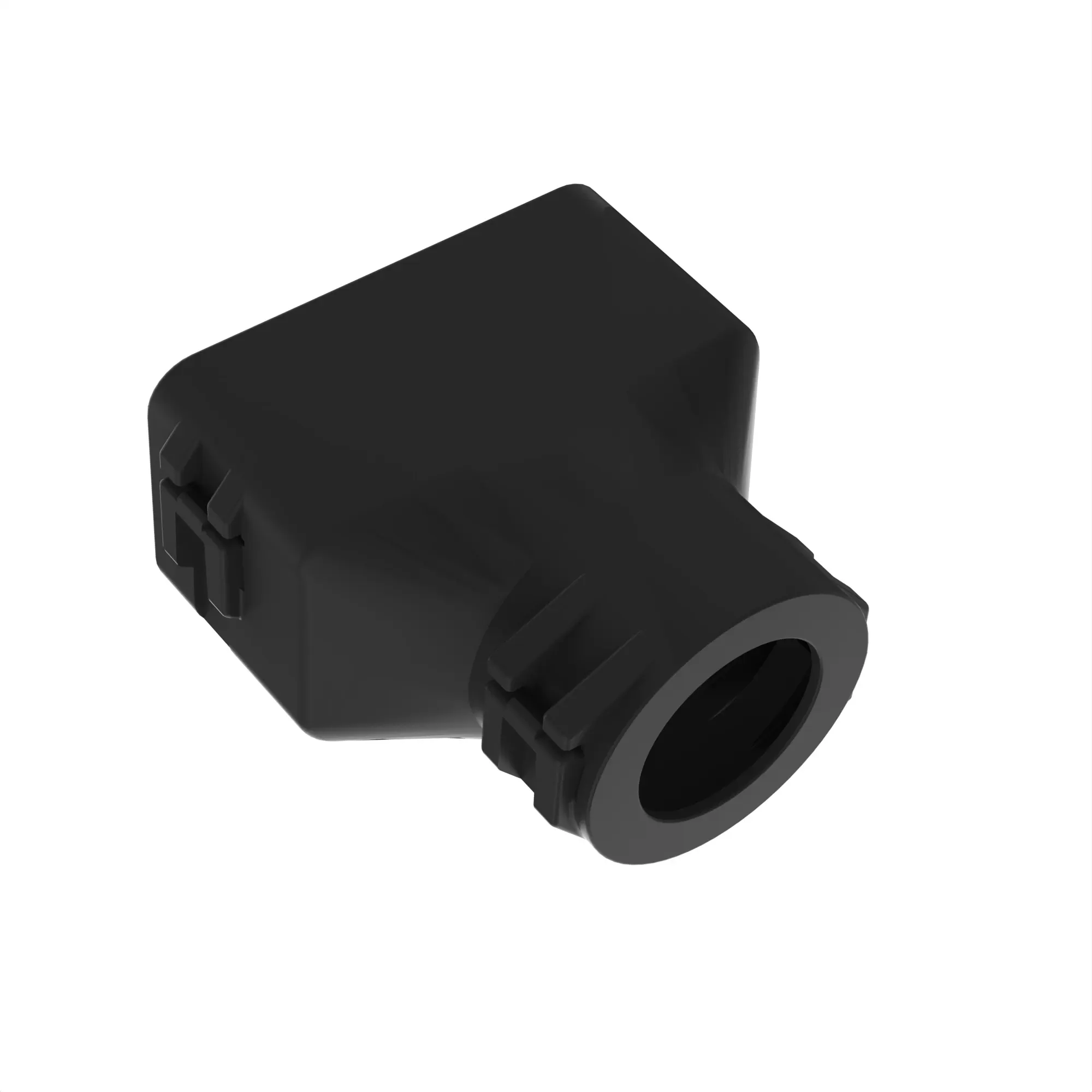 ACCY TYCO AS16 BACKSHELL BLK PLSTC
