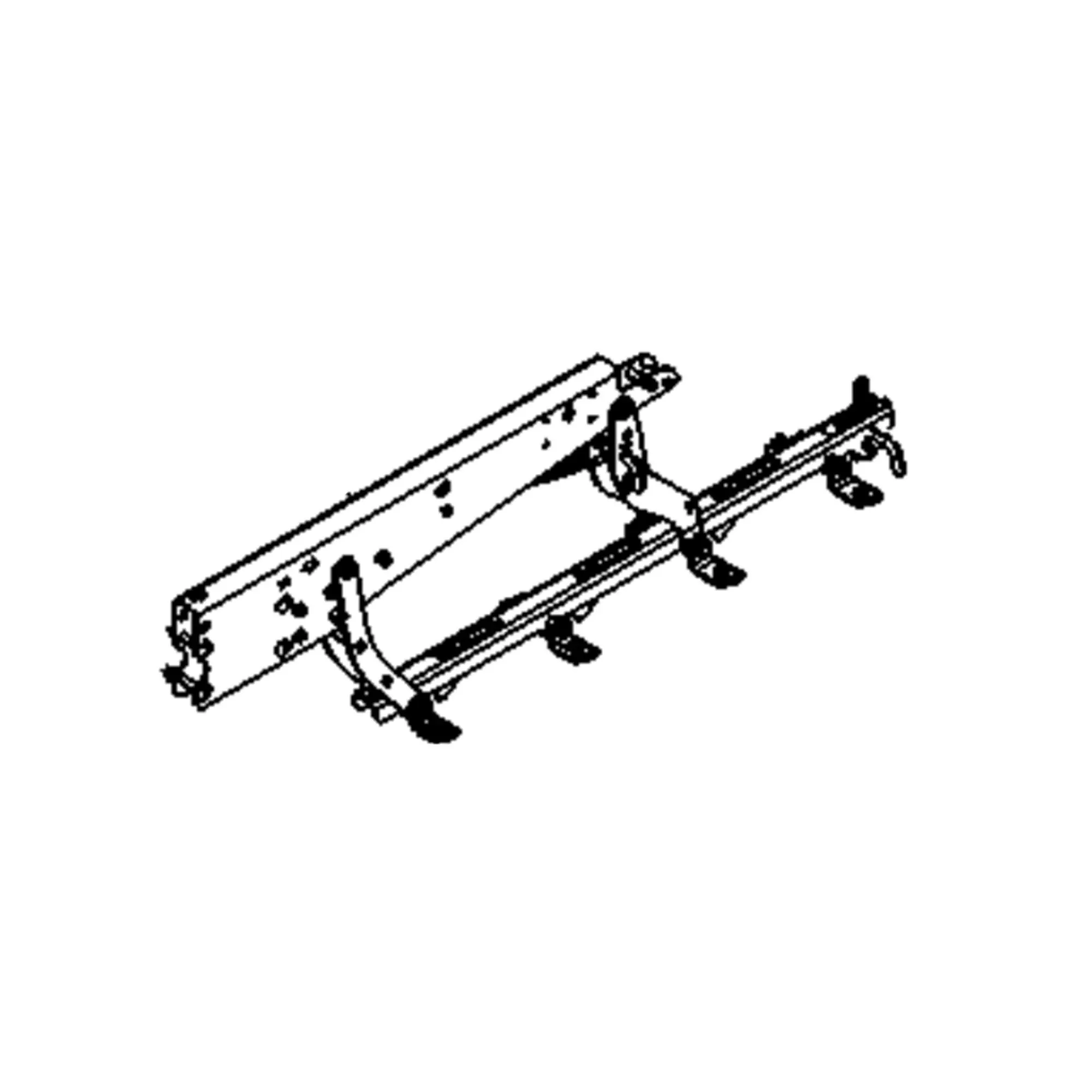 John Deere 4 Bar Coil Tine Harrow Drawbar - BN401895